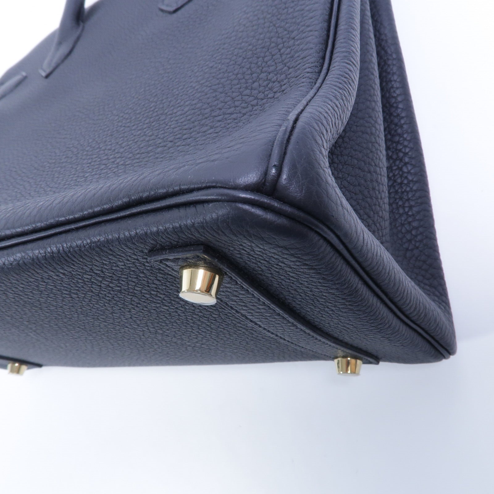 HERMES Togo皮革Birkin 30手挽袋Noir