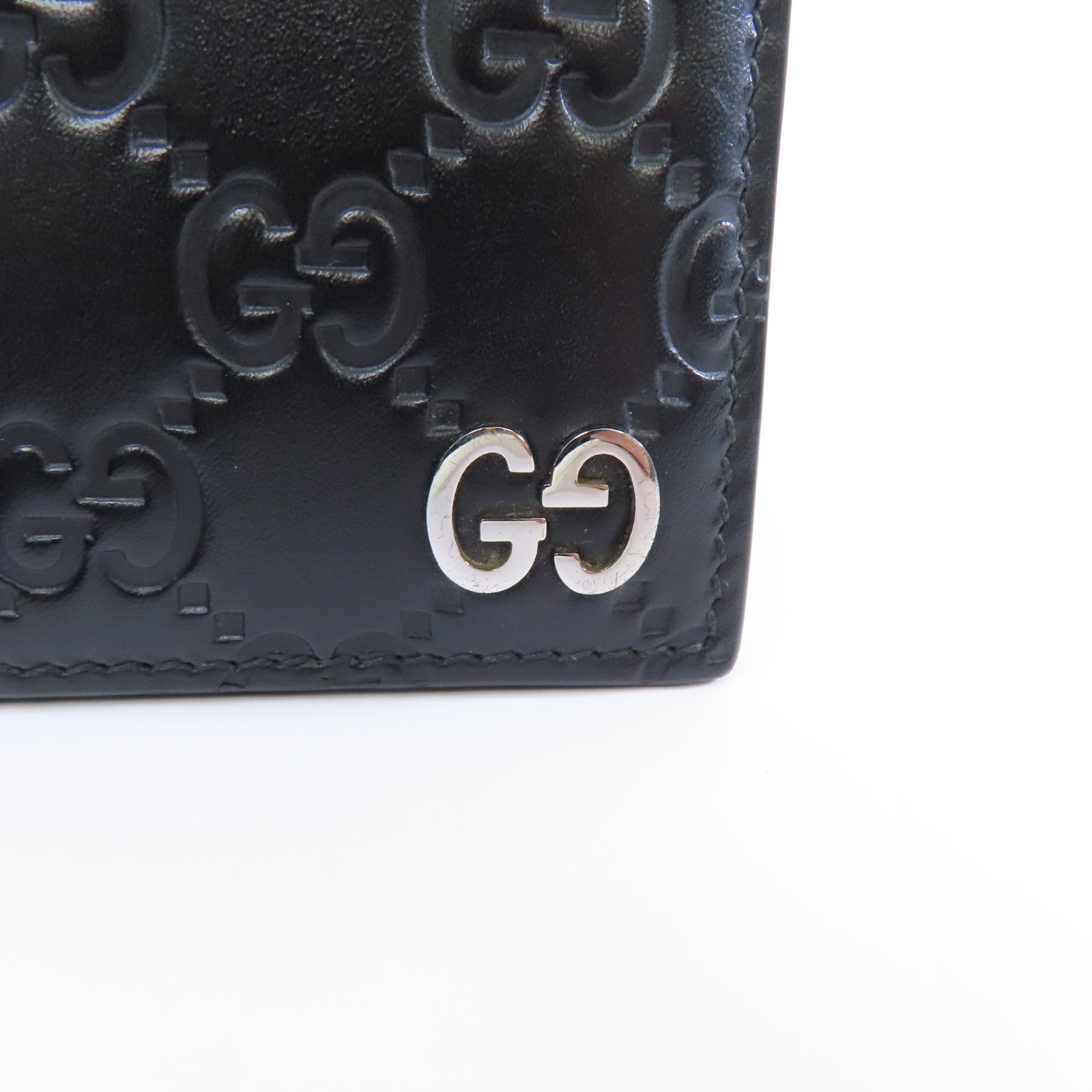 GUCCI 牛皮皮革Wallet錢包黑色
