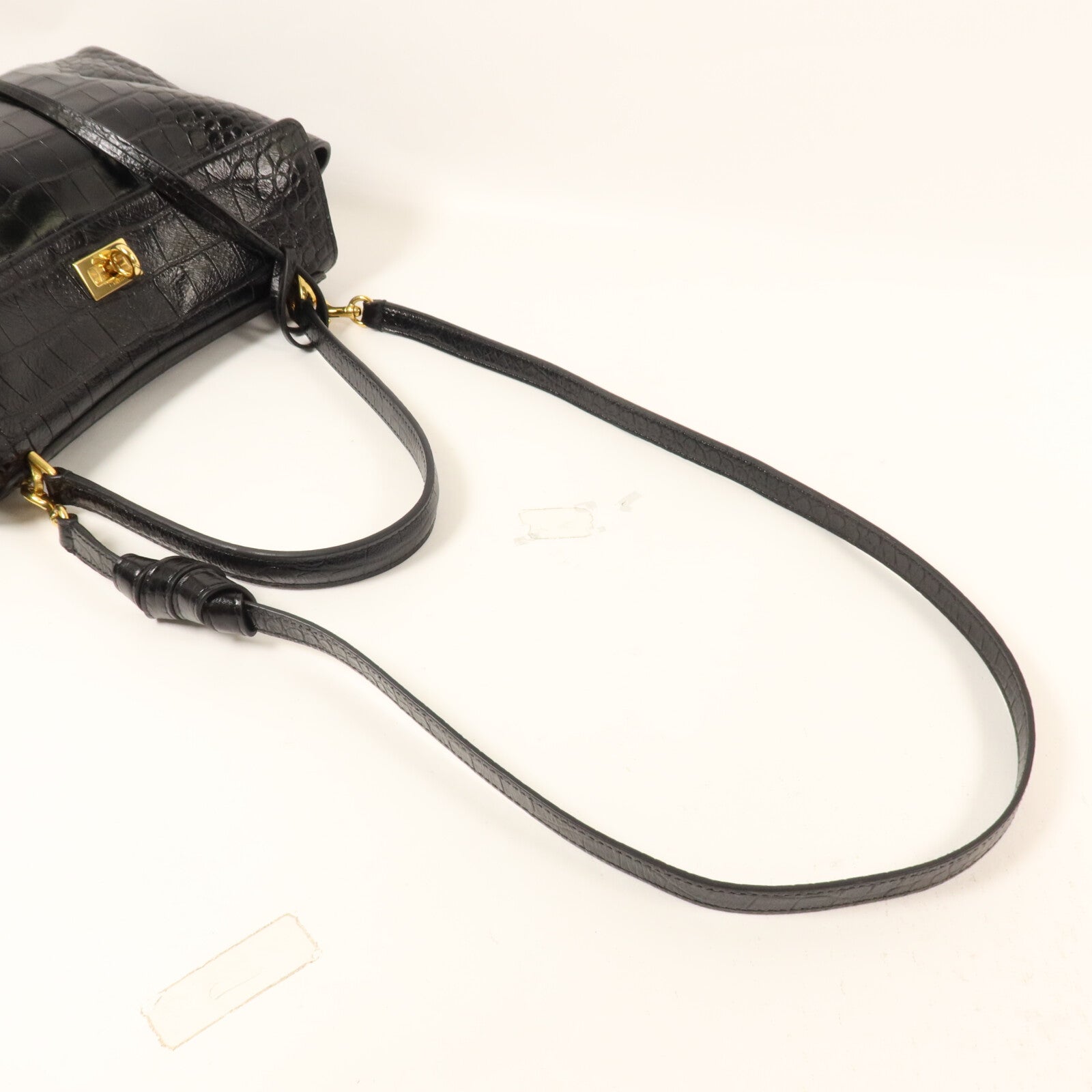 BALENCIAGA 牛皮皮革Rodeo Small手挽肩背兩用袋