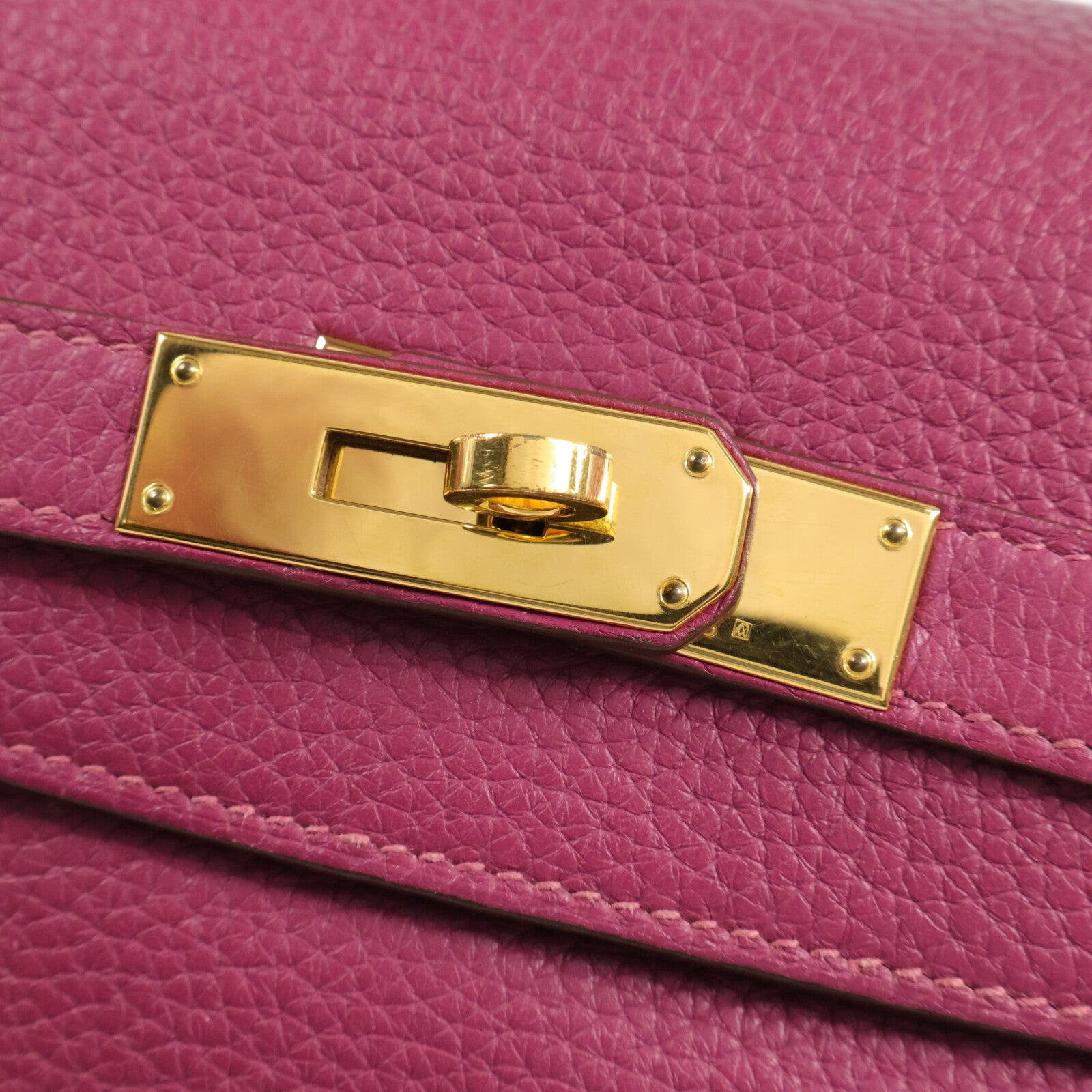 HERMES Togo皮革Kelly 32手挽肩背兩用袋Tosca