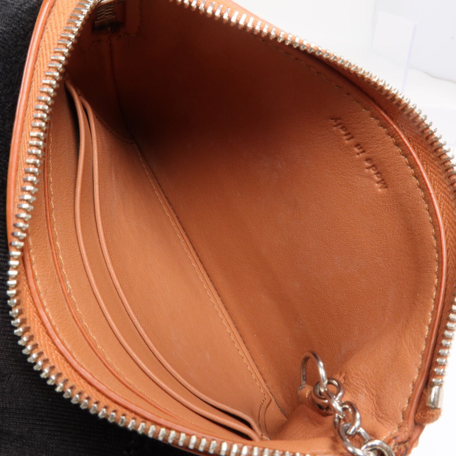 CELINE 【激減優惠】牛皮皮革Coin Case銀扣零錢包