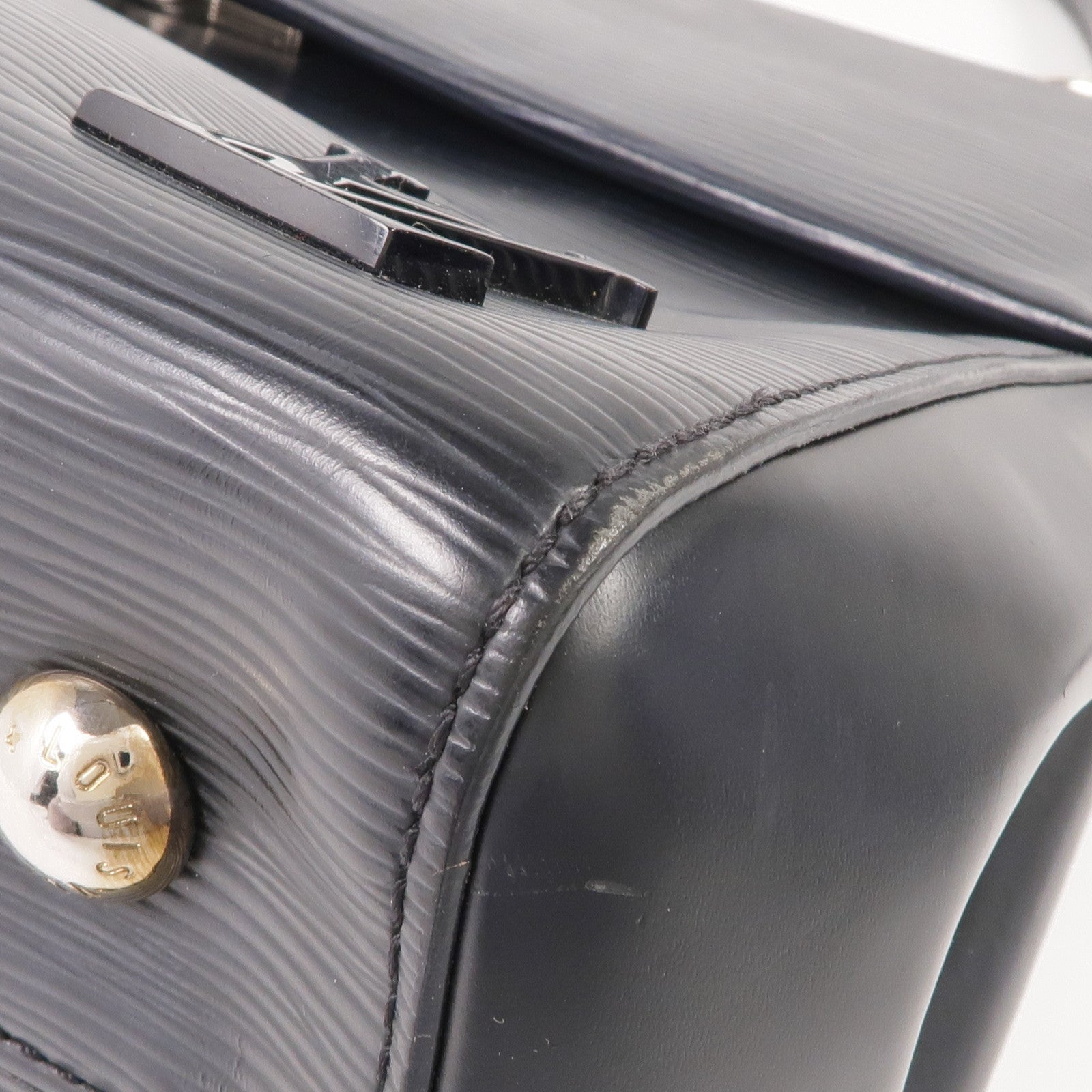 LOUIS VUITTON Epi Cluny MM銀扣手挽肩背兩用袋