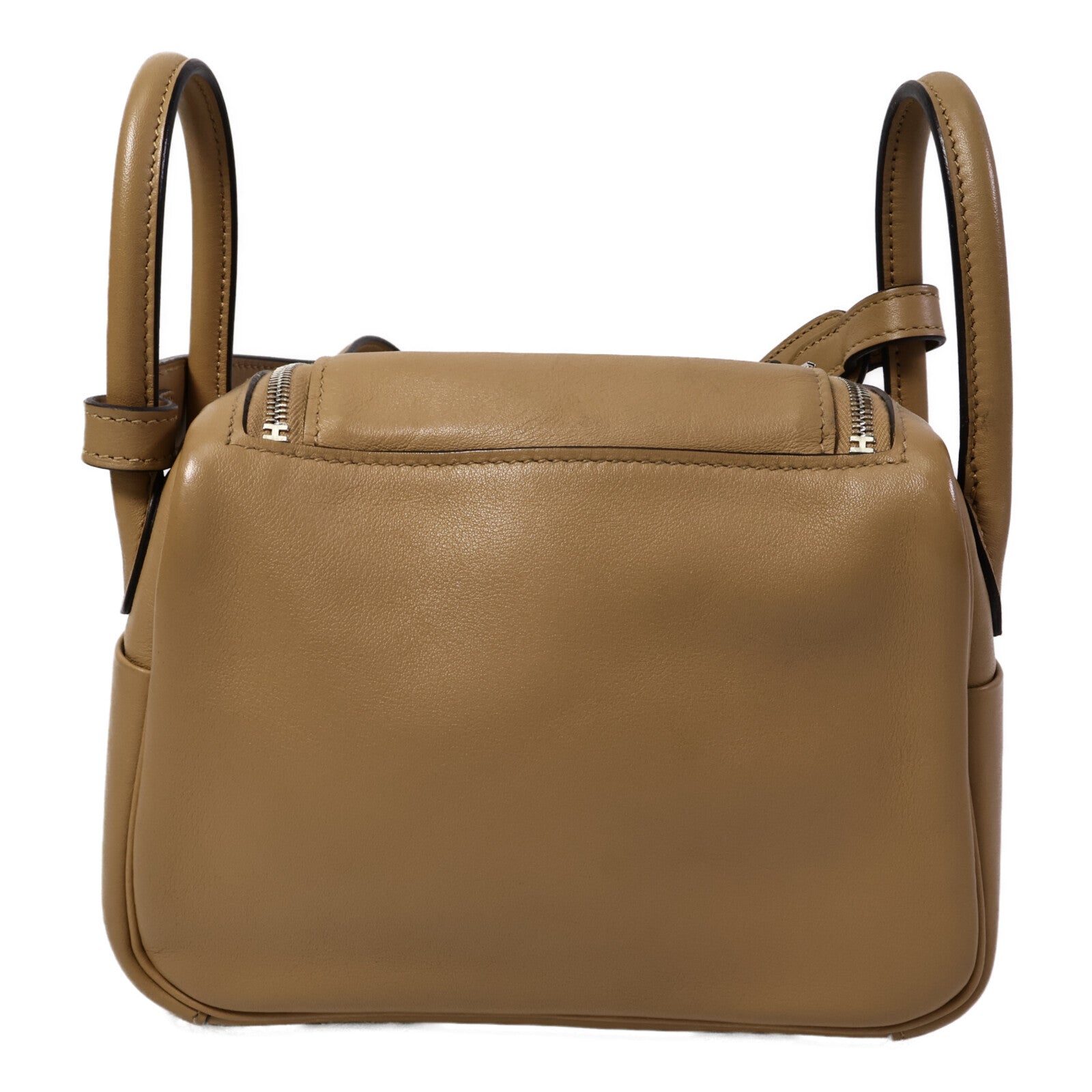 HERMES 【激減優惠】Swift皮革Mini Lindy手挽肩背兩用袋Chai/Mauve Sylvst