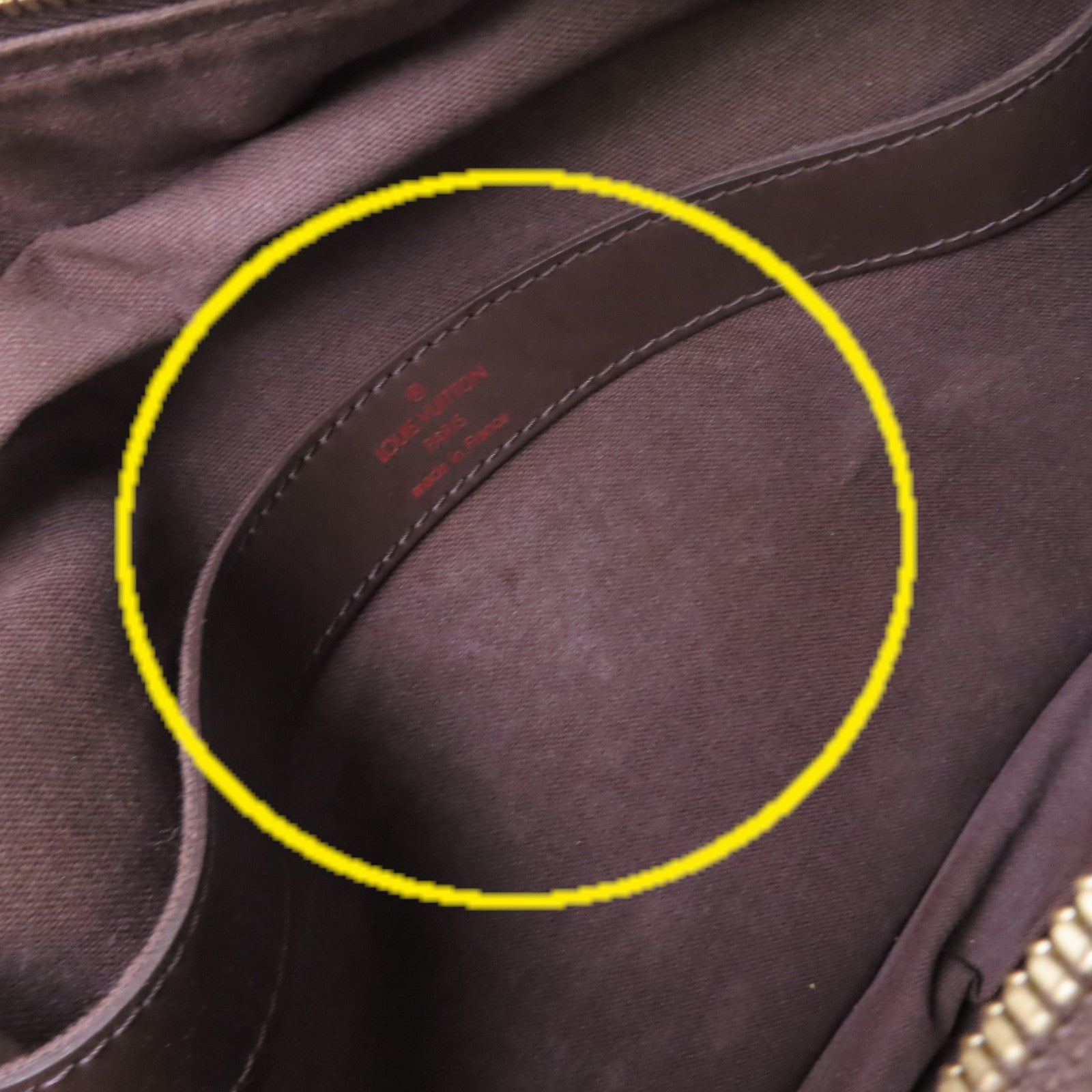 LOUIS VUITTON Damier Ebene Naviglio Shoulder Bag金扣肩背袋啡色