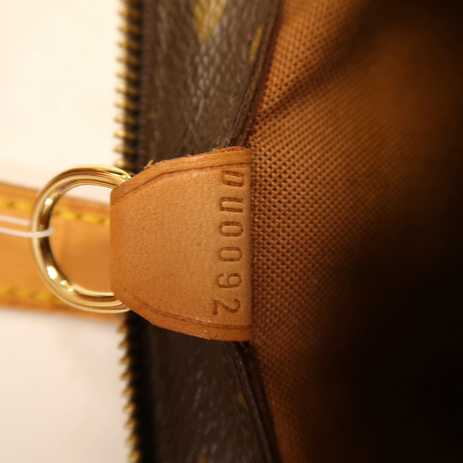 LOUIS VUITTON Monogram Cabas Piano金扣肩背袋啡色