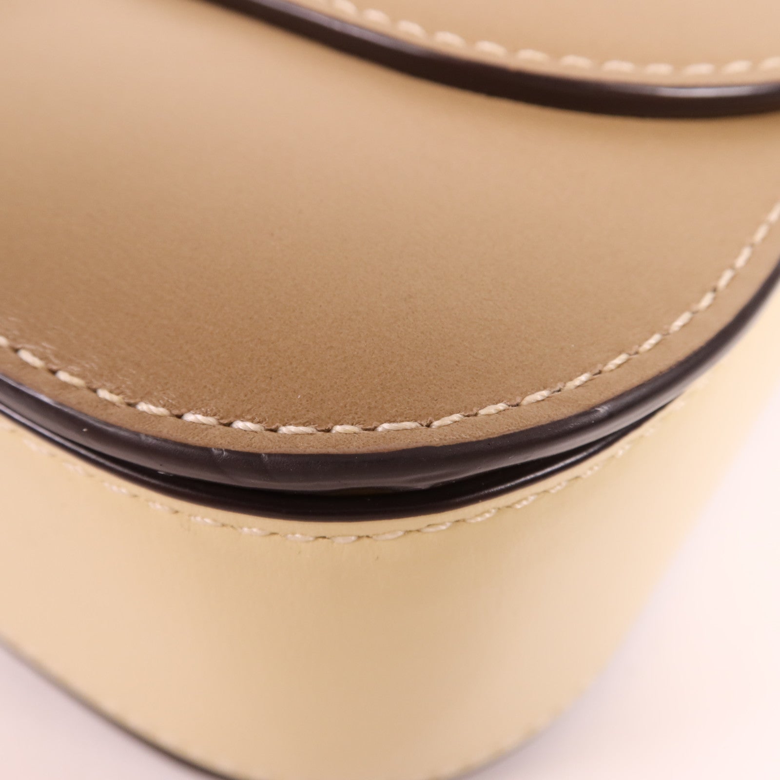 COACH 牛皮皮革Shoulder Bag銀扣肩背袋