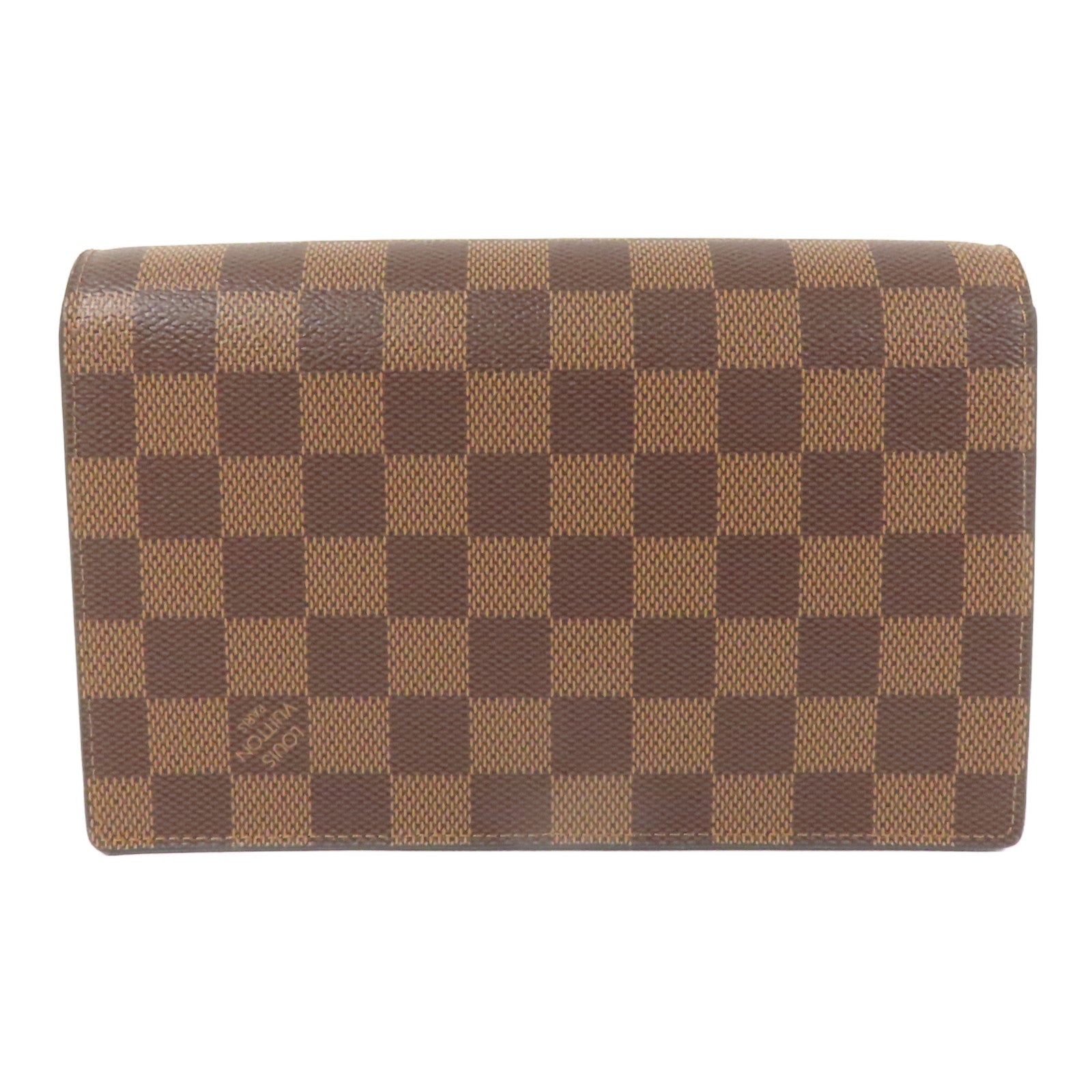 LOUIS VUITTON Damier Vavin金扣鏈帶肩背袋