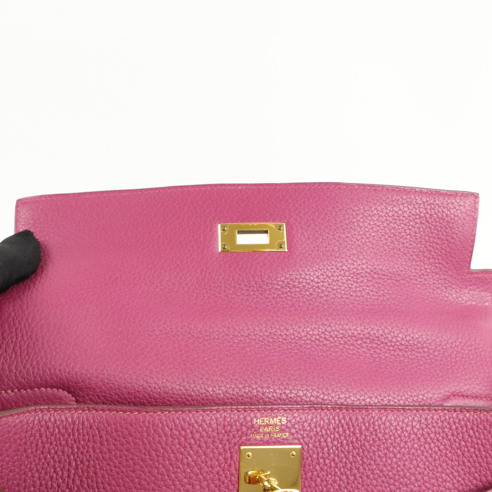 HERMES Togo皮革Kelly 32手挽肩背兩用袋Tosca
