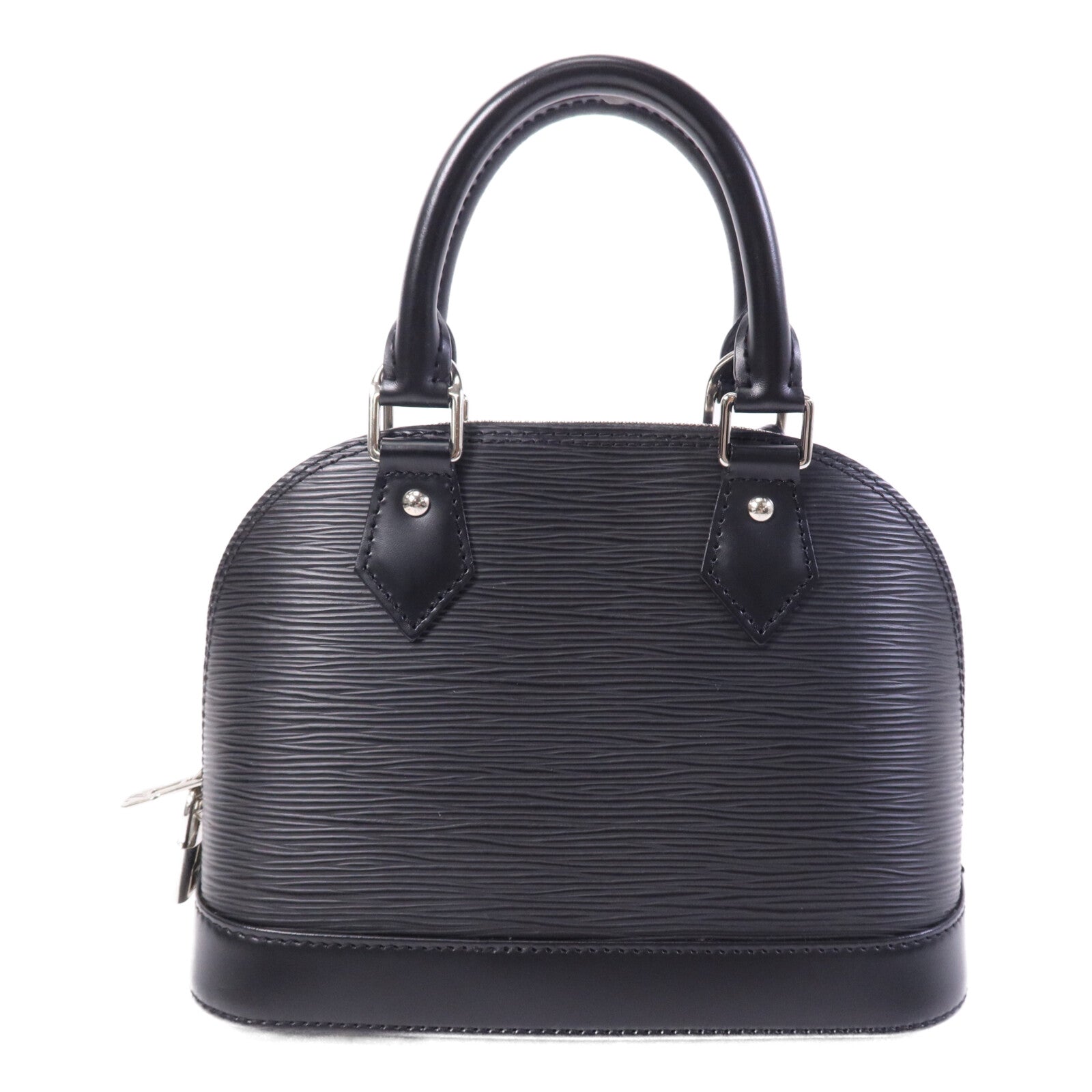 LOUIS VUITTON Epi Alma BB銀扣手挽肩背兩用袋