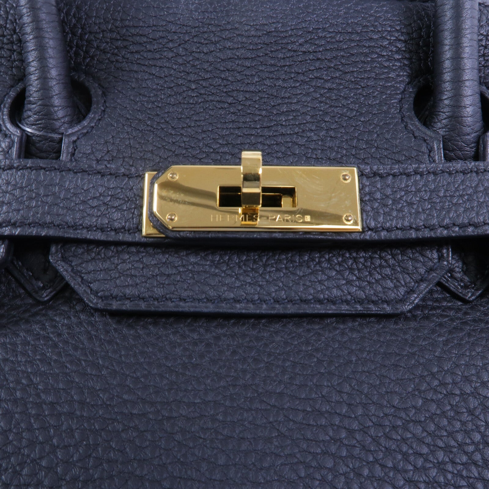 HERMES Togo皮革Birkin 30手挽袋Noir