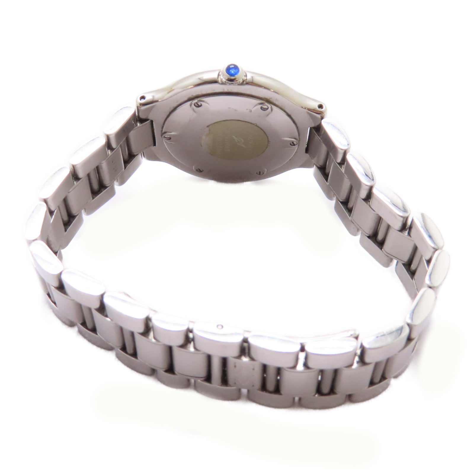 CARTIER Must 21不鏽鋼手錶石英機芯銀色