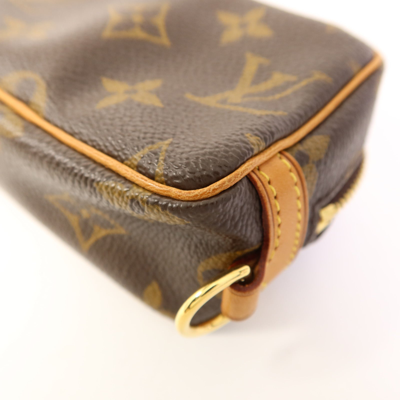 LOUIS VUITTON Monogram Trousse Wapity Pouch金扣手拿包