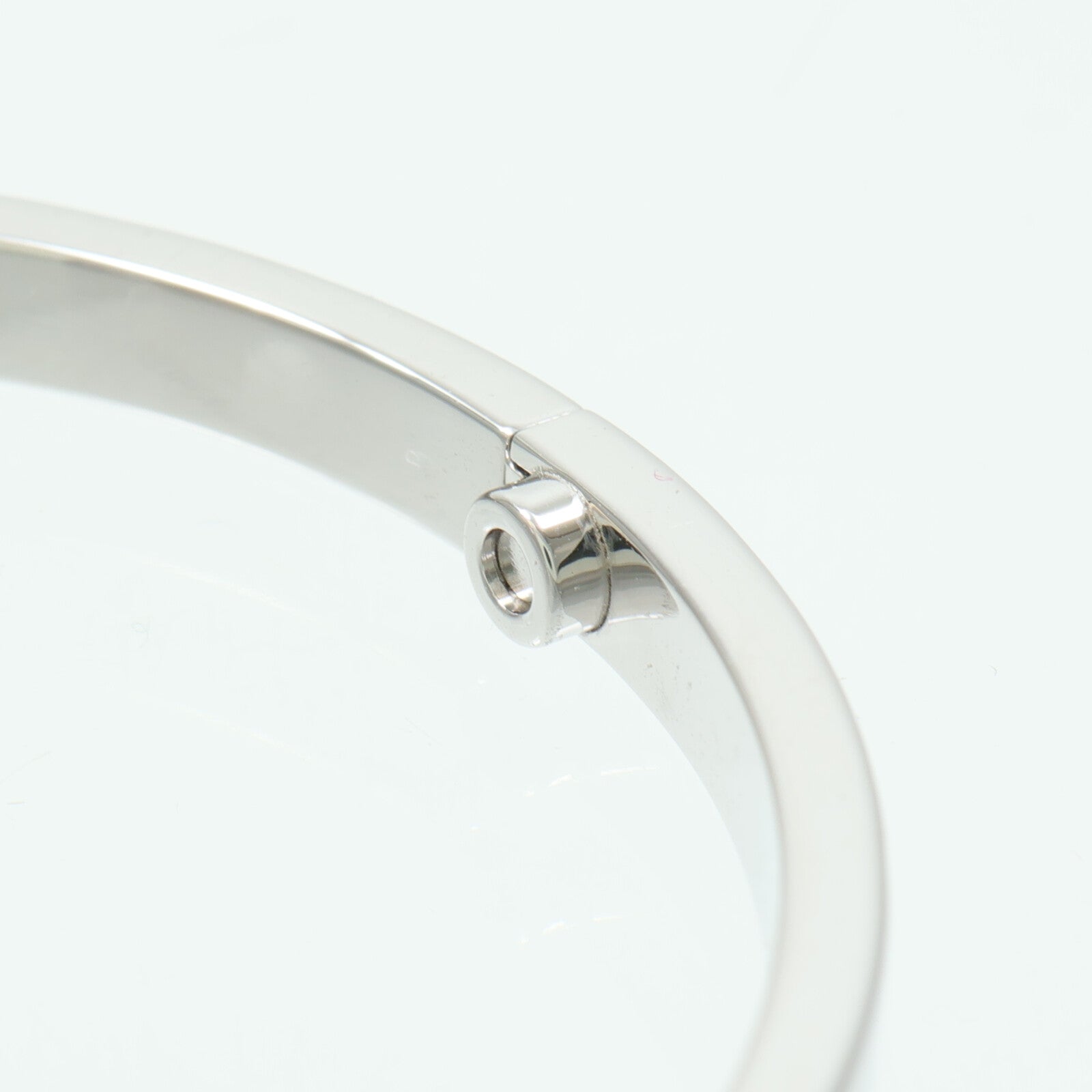 CARTIER 18K白金Love Bracelet 6P Diamond鑽石手鐲