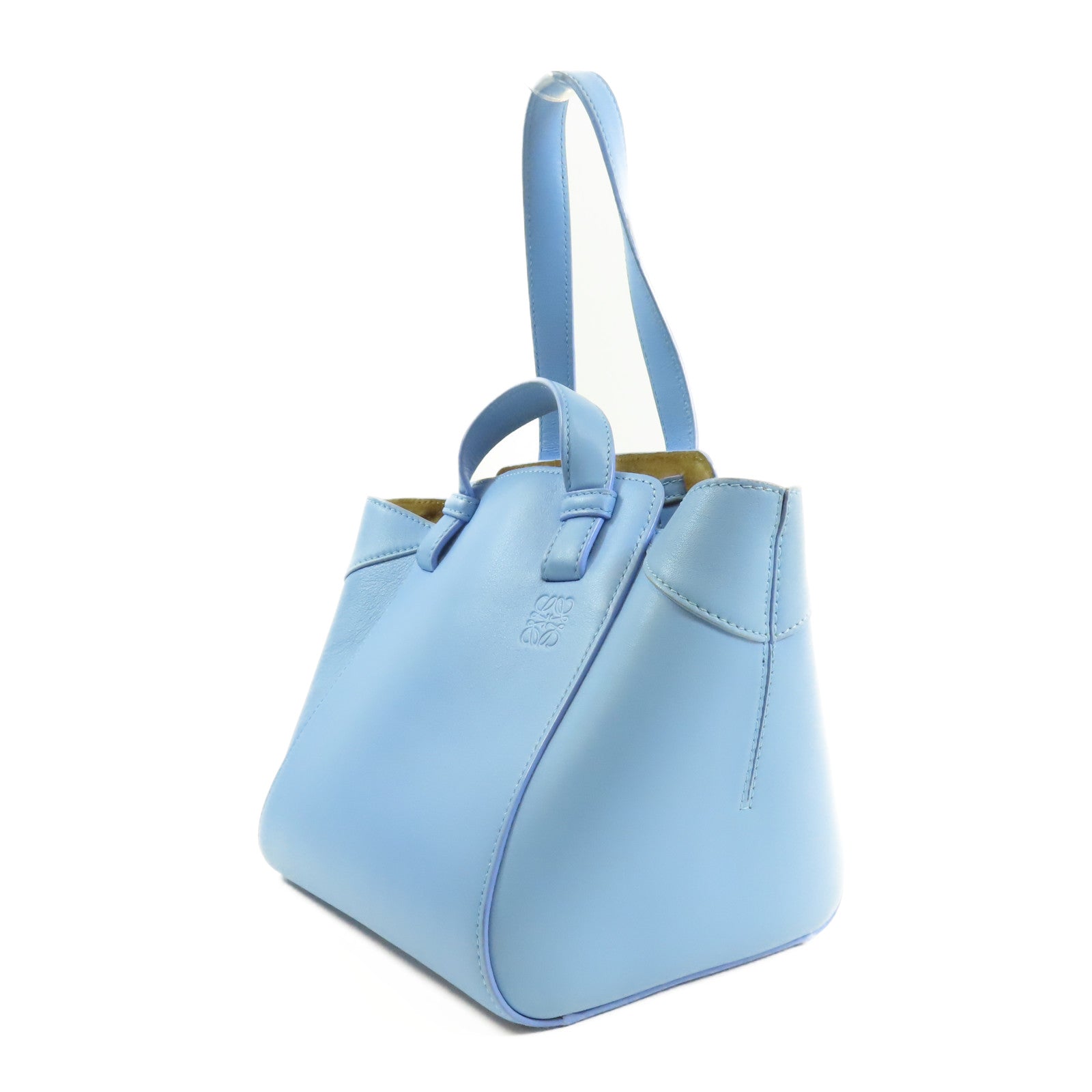 LOEWE 【激減優惠】牛皮皮革Hammock Nugget金扣手挽肩背兩用袋