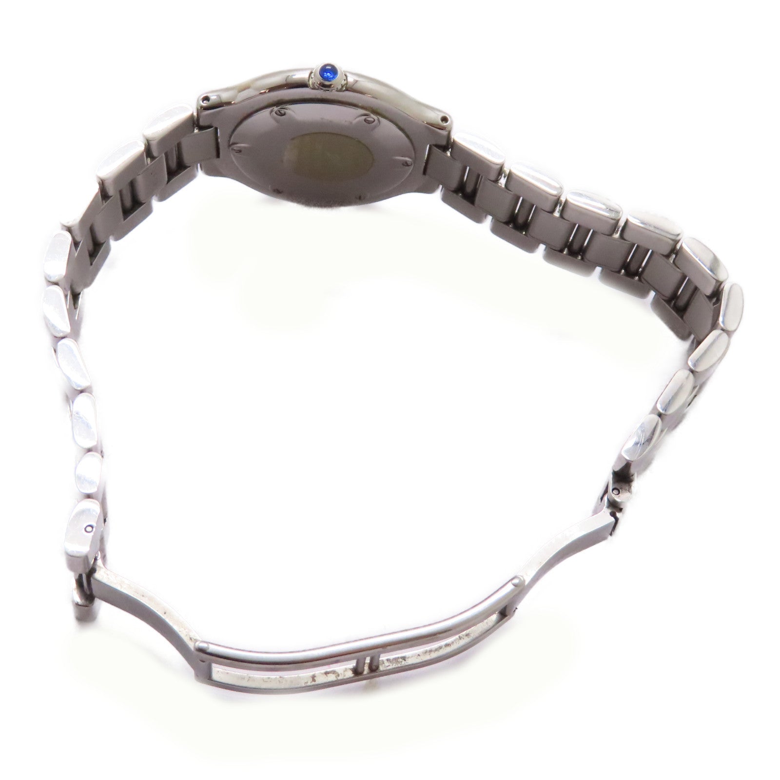 CARTIER Must 21不鏽鋼手錶石英機芯銀色