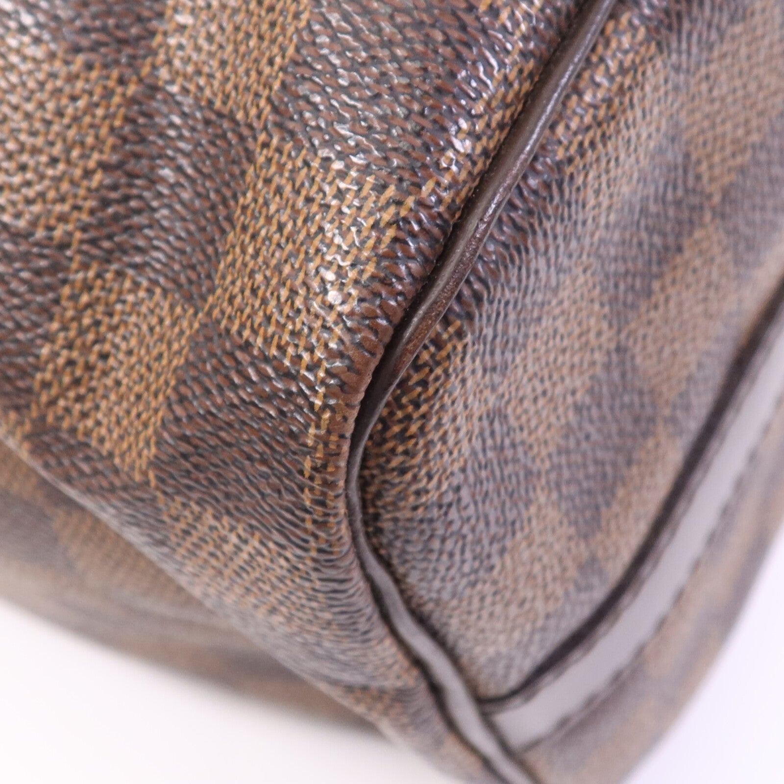 LOUIS VUITTON Damier Speedy Bandouliere 25金扣手挽肩背兩用袋