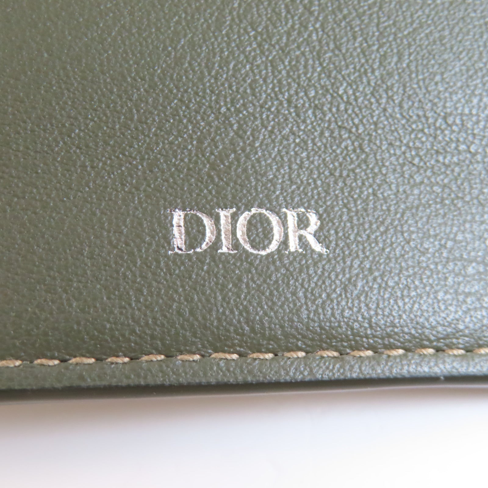 Dior 牛皮皮革Card Case卡片套綠色