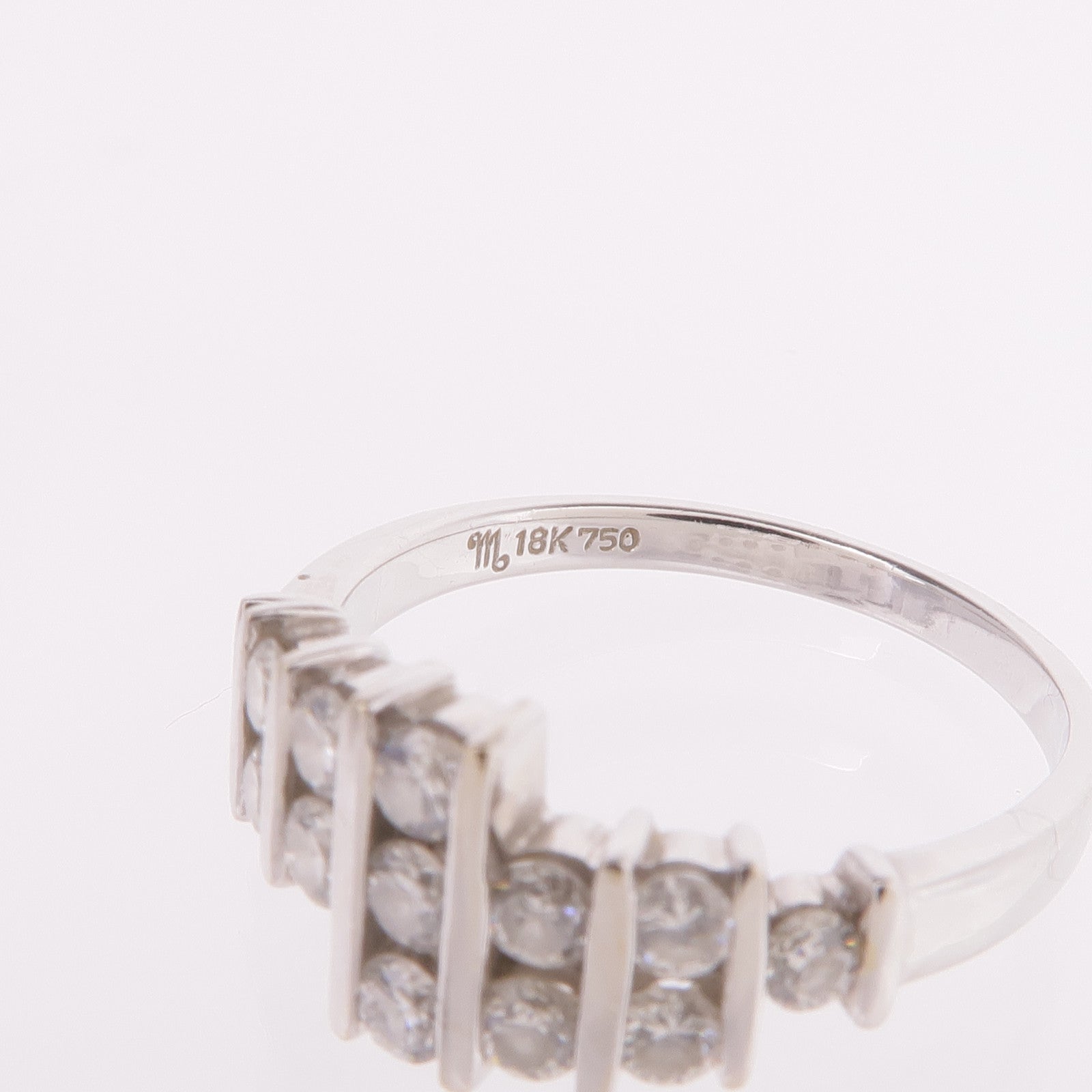 JEWELRY 【激減優惠】18K白金Diamond Ring鑽石戒指US#5.5