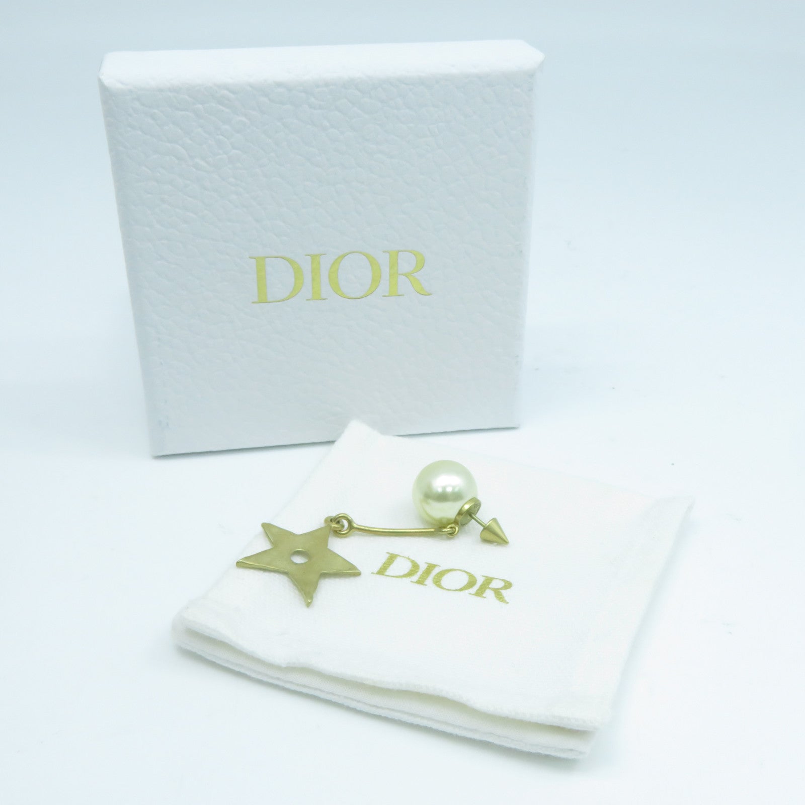 Dior 【激減優惠】金屬Earring耳環金色