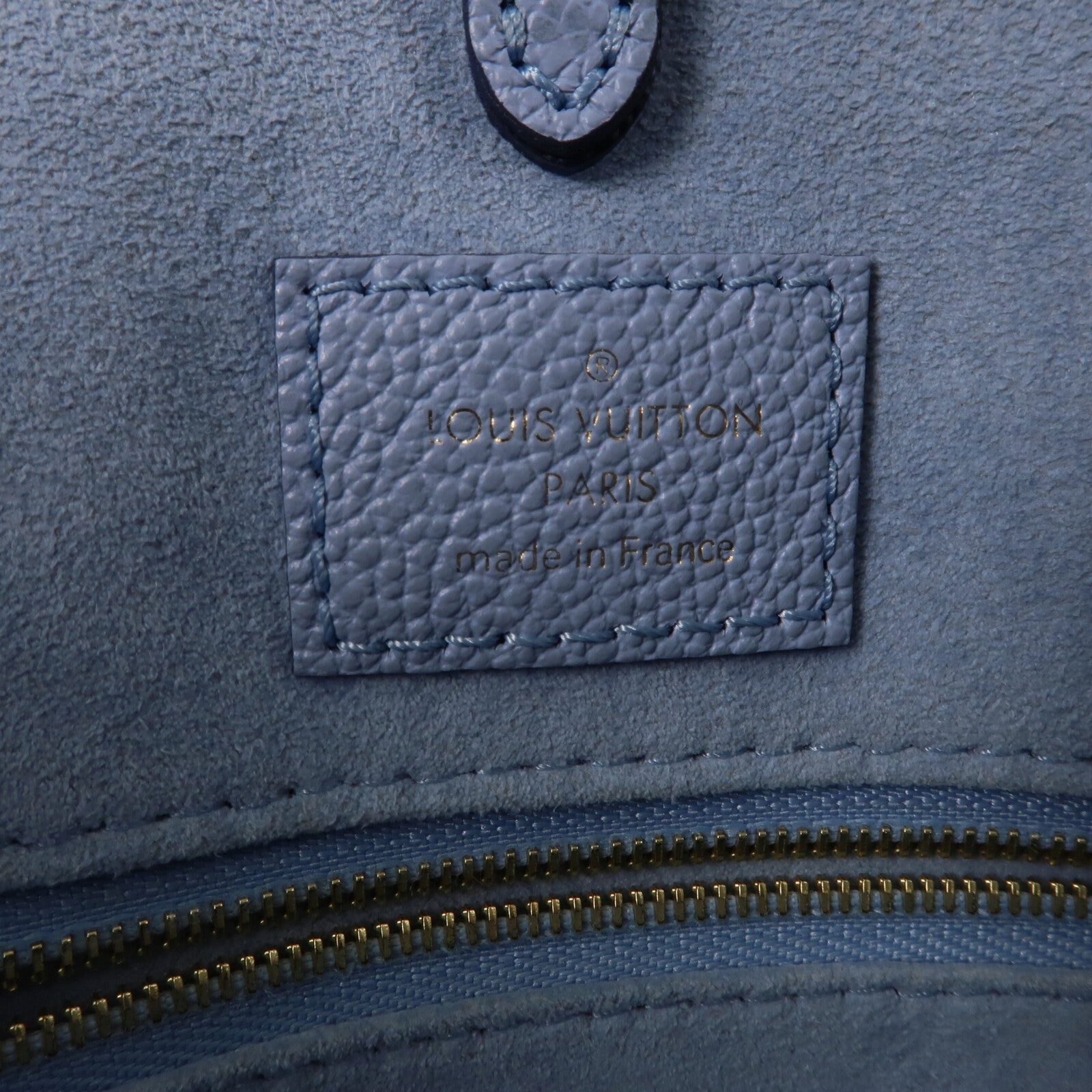 LOUIS VUITTON Monogram Empreinte On The Go MM手挽肩背兩用袋