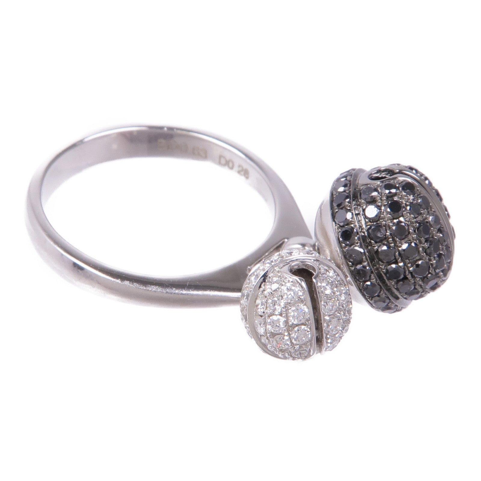 JEWELRY 【激減優惠】18K白金Diamond Ring鑽石戒指US#6.25