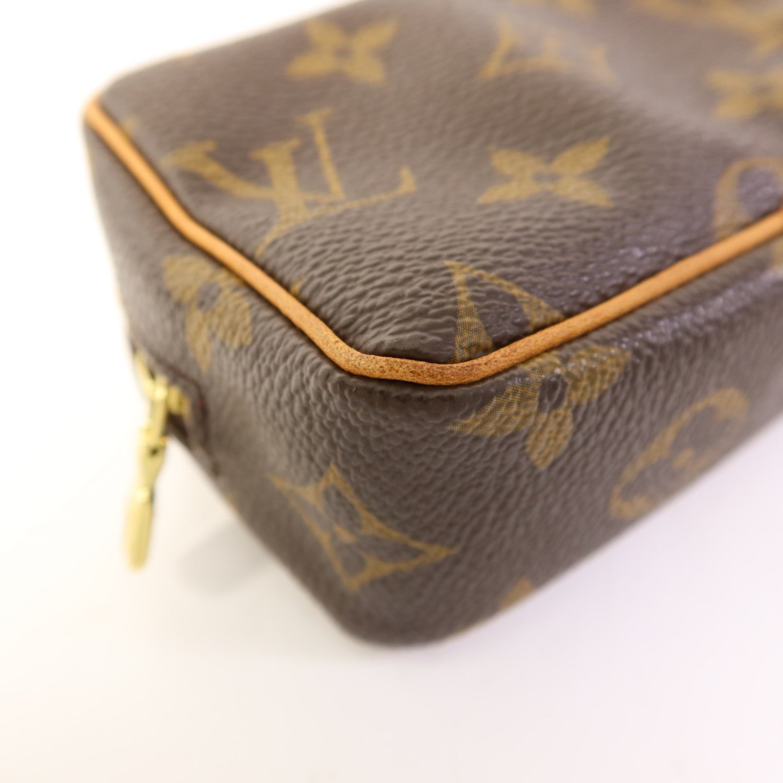 LOUIS VUITTON Monogram Trousse Wapity Pouch金扣手拿包