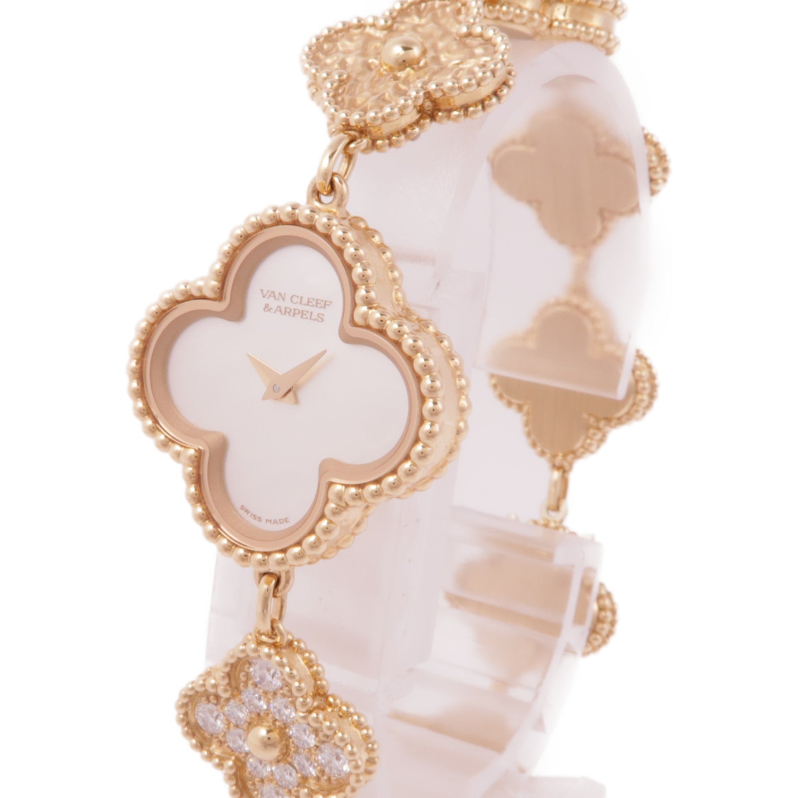 Van Cleef & Arpels Sweet Alhambra Diamond Watch VCARO8SG00