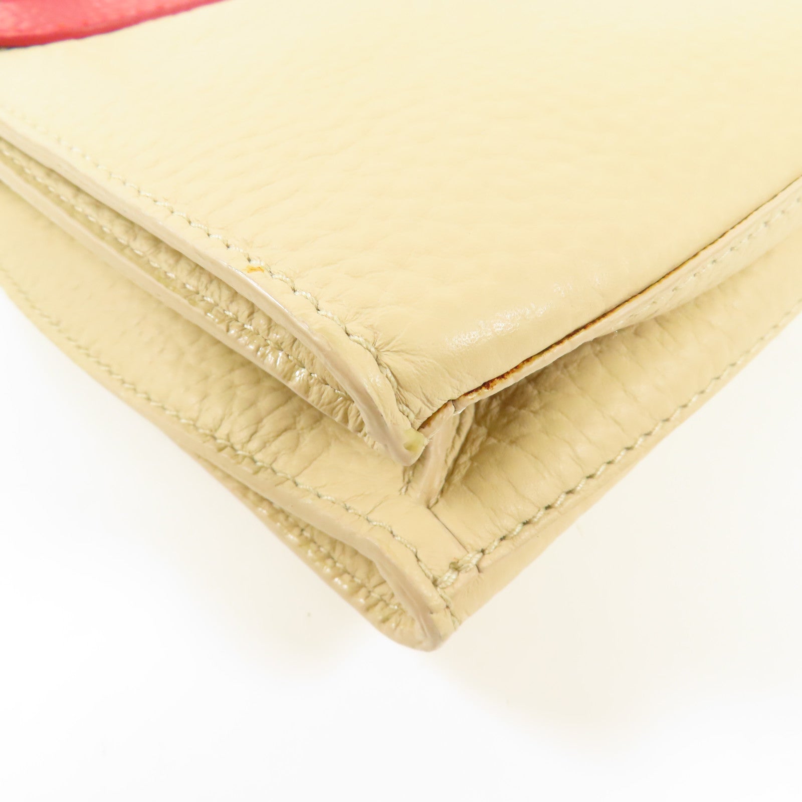 Furla 牛皮皮革Shoulder Bag金扣肩背袋