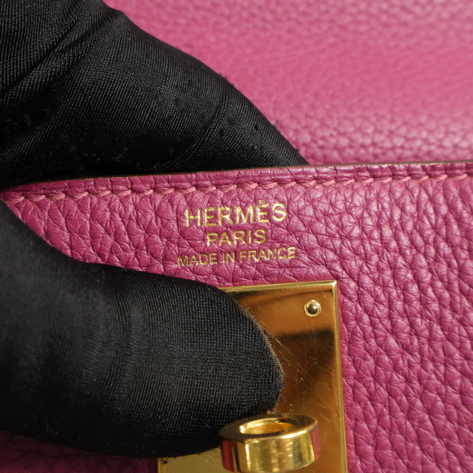 HERMES Togo皮革Kelly 32手挽肩背兩用袋Tosca
