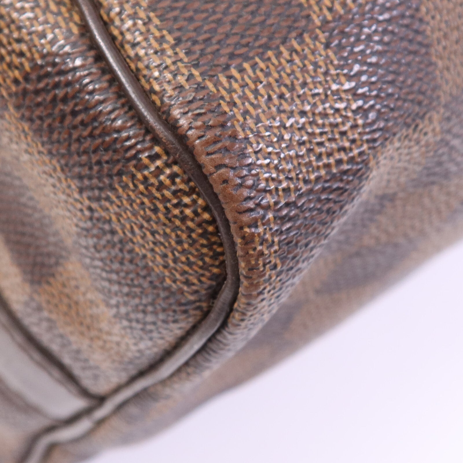 LOUIS VUITTON Damier Speedy Bandouliere 25金扣手挽肩背兩用袋