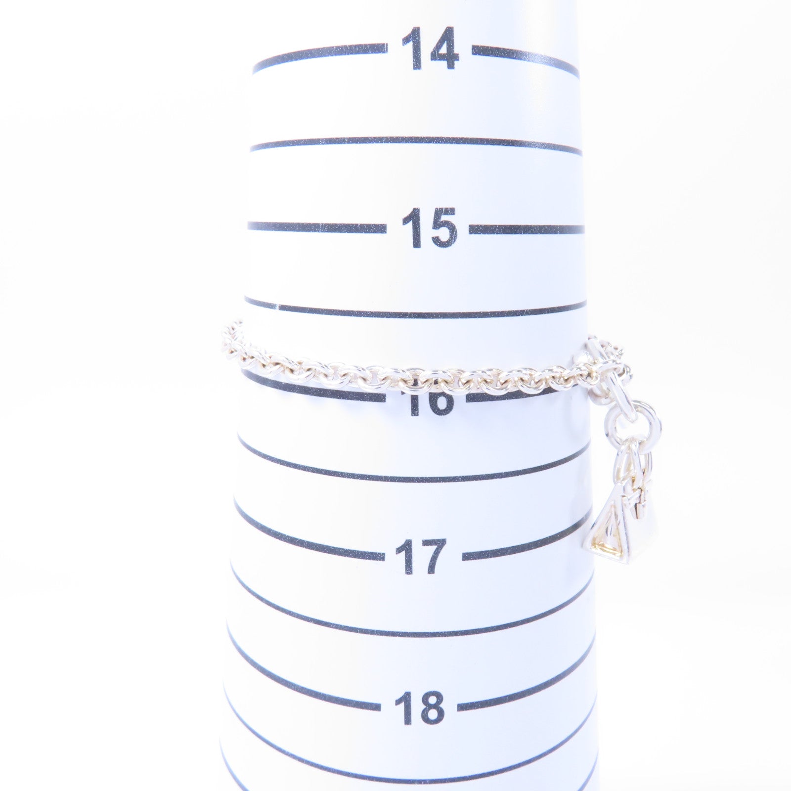 HERMES 925純銀Bracelet手鏈銀色