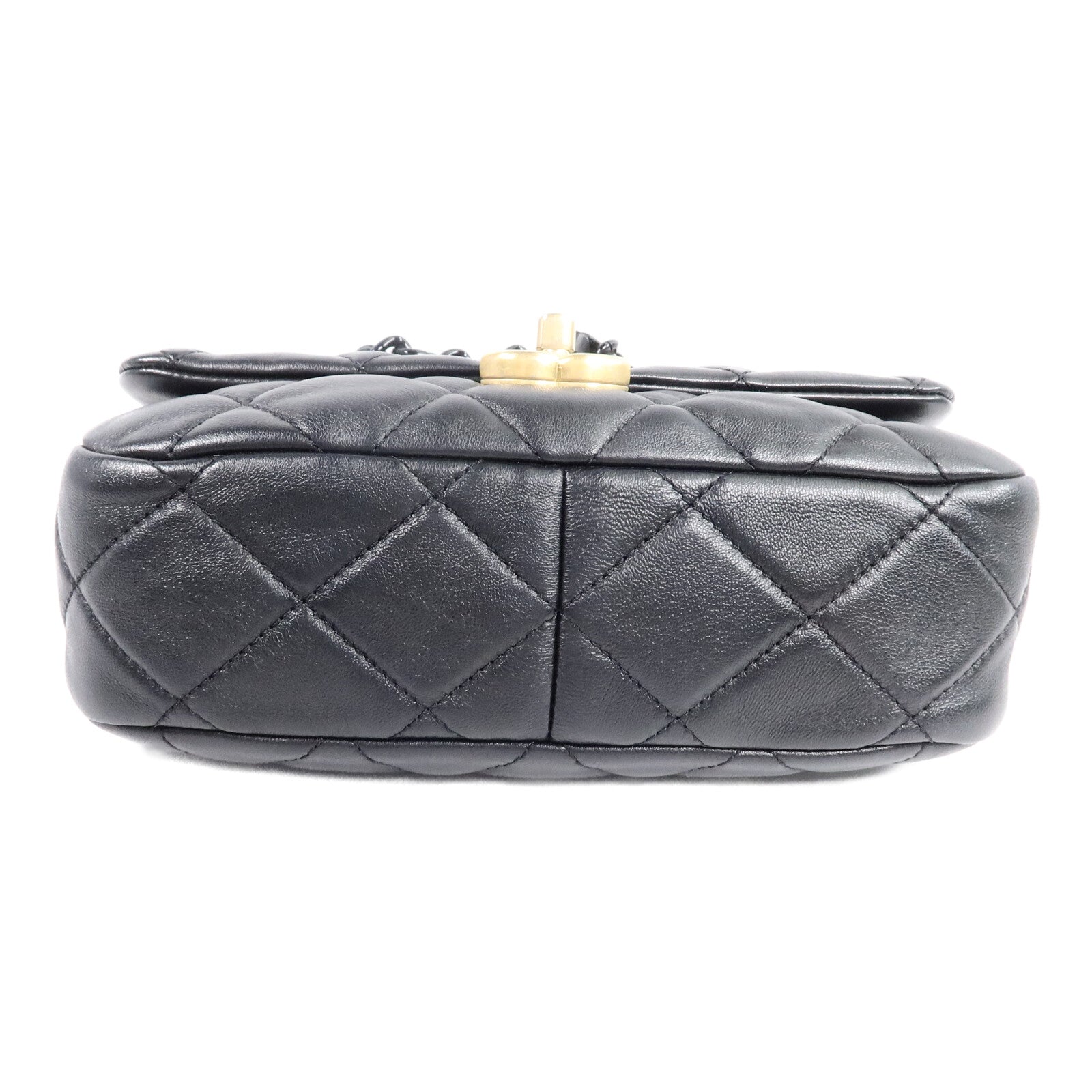 CHANEL 羊皮皮革Chain Shoulder Bag鏈帶肩背袋