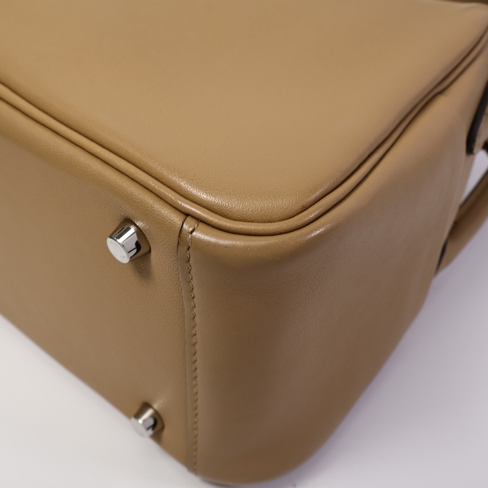 HERMES 【激減優惠】Swift皮革Mini Lindy手挽肩背兩用袋Chai/Mauve Sylvst