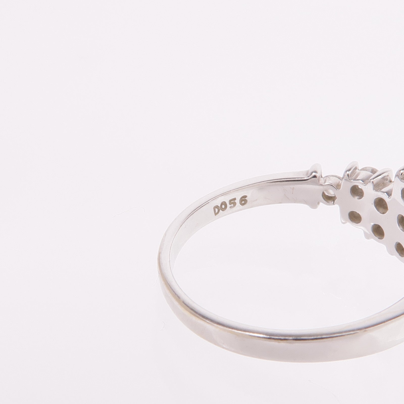 JEWELRY 【激減優惠】18K白金Diamond Ring鑽石戒指US#5.5