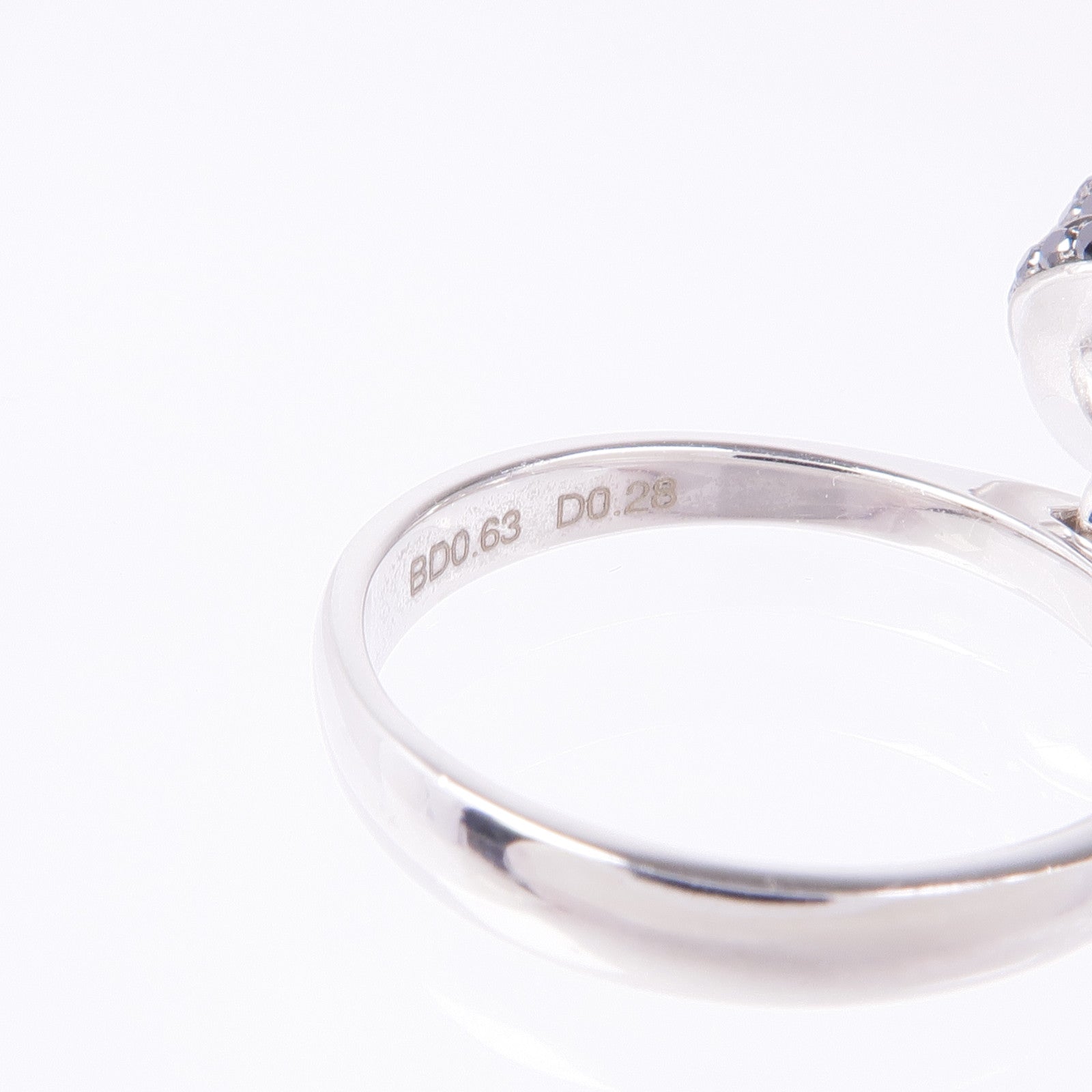JEWELRY 【激減優惠】18K白金Diamond Ring鑽石戒指US#6.25
