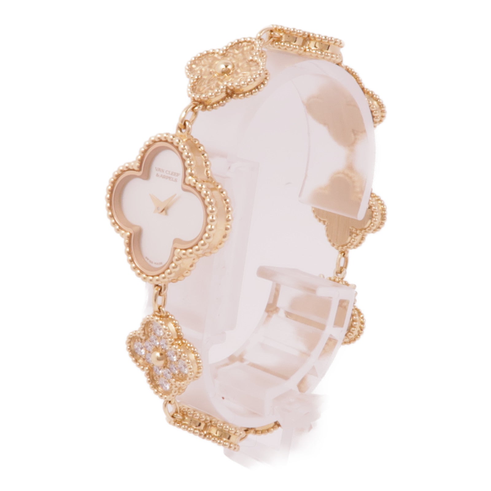 Van Cleef & Arpels Sweet Alhambra Diamond Watch VCARO8SG00