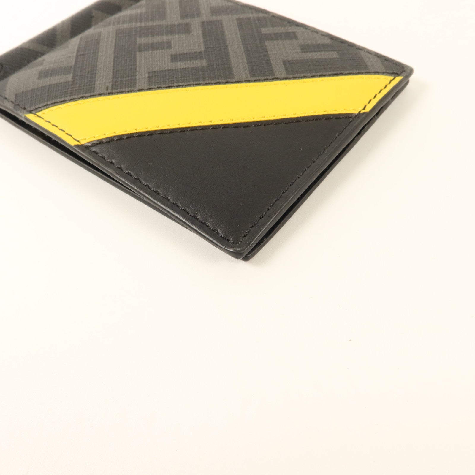 FENDI 塗層帆布Bifold Money Clip Wallet夾錢包