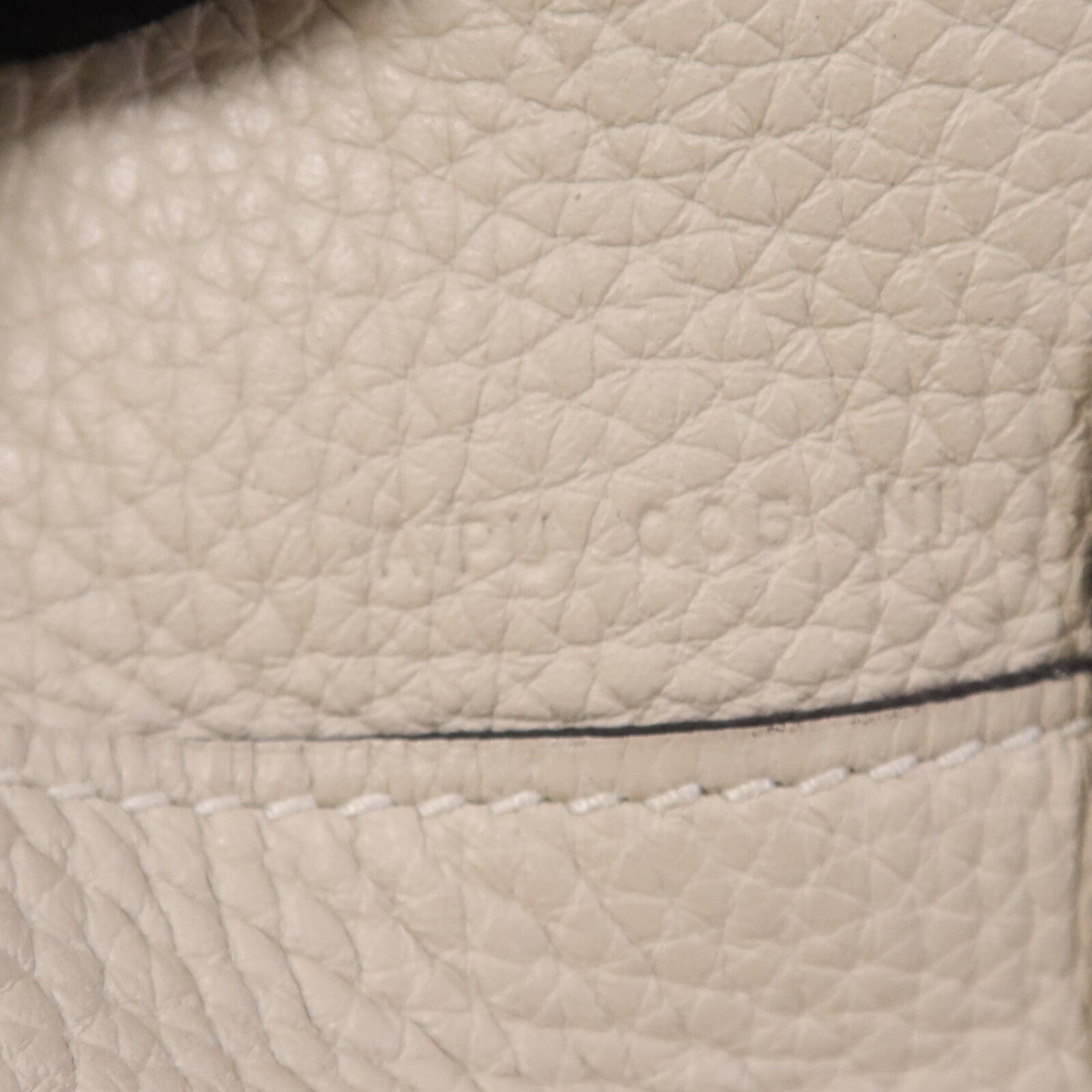 HERMES Clemence皮革Double Sens肩背袋Bleu Electrique /Parchemin