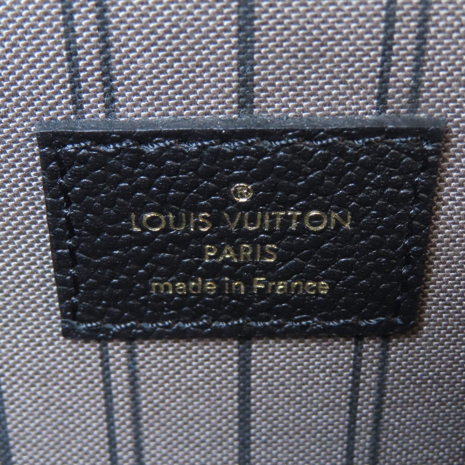 LOUIS VUITTON Monogram Empreinte Pochette Metis金扣手挽肩背兩用袋黑色
