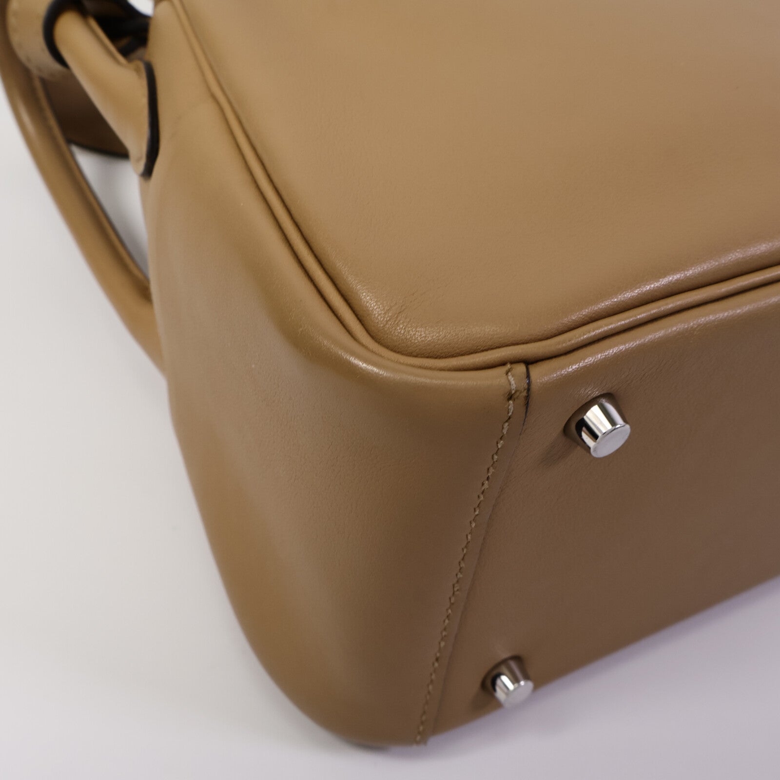 HERMES 【激減優惠】Swift皮革Mini Lindy手挽肩背兩用袋Chai/Mauve Sylvst