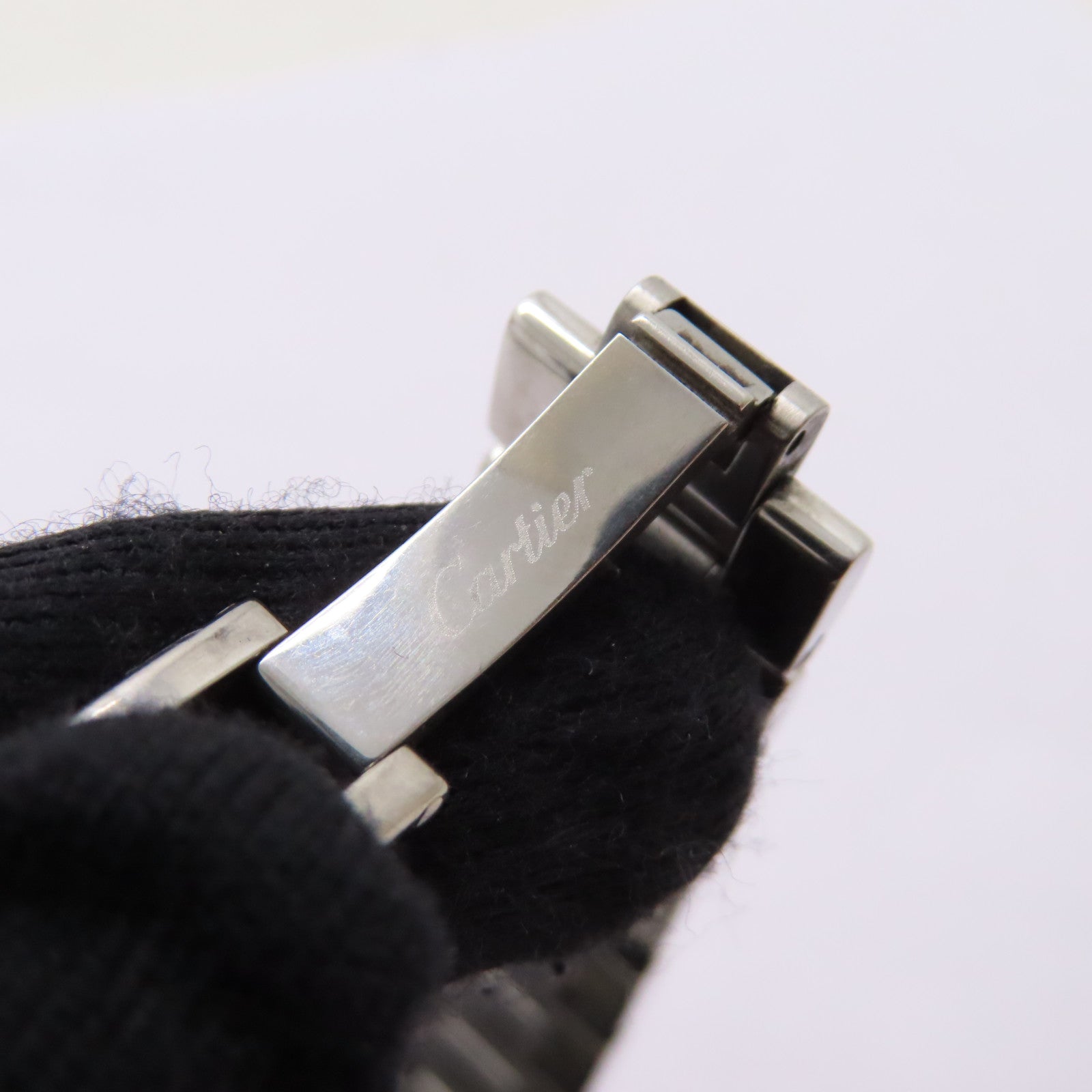 CARTIER Must 21不鏽鋼手錶石英機芯銀色