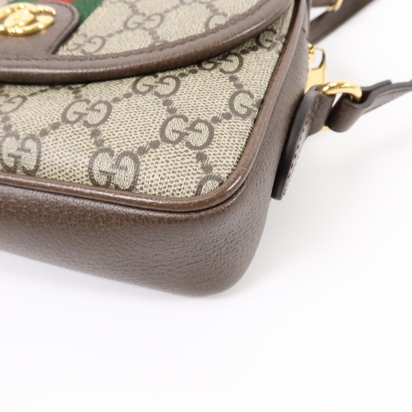 GUCCI 塗層帆布Shoulder Bag肩背袋