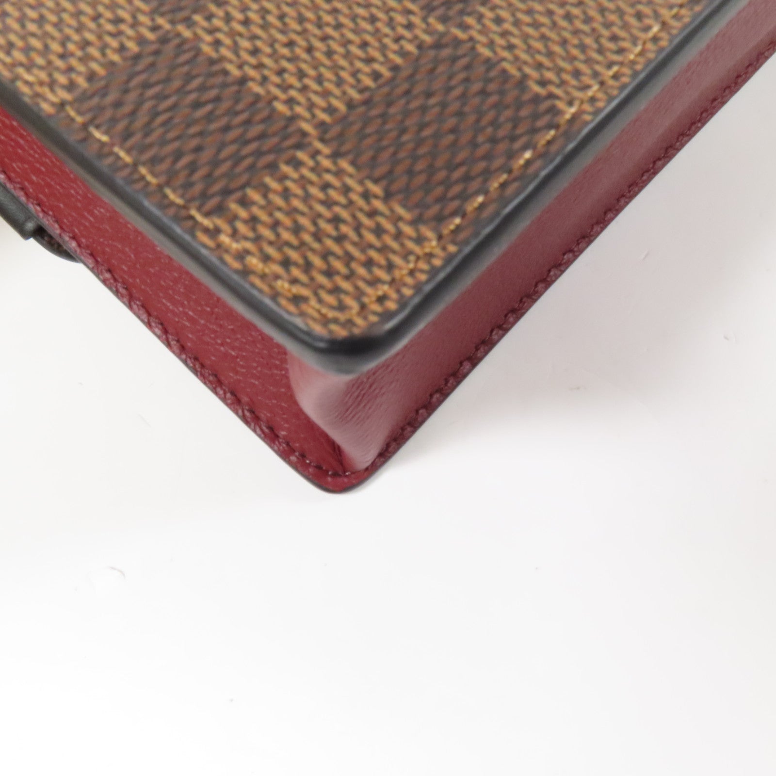 LOUIS VUITTON Damier Vavin金扣鏈帶肩背袋