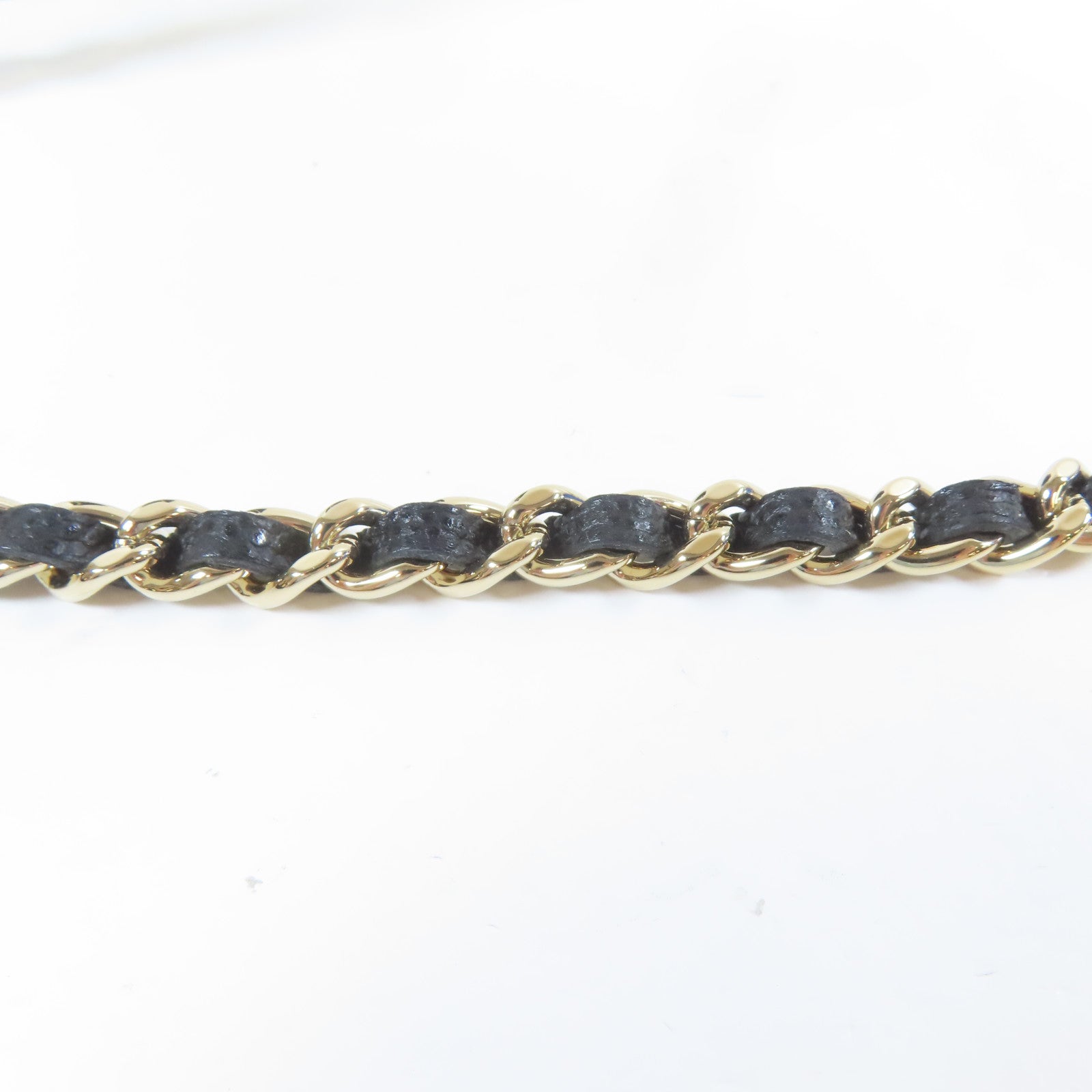 CHANEL 【激減優惠】菱格Caviar皮革Chain Shoulder銀扣鏈帶肩背袋黑色