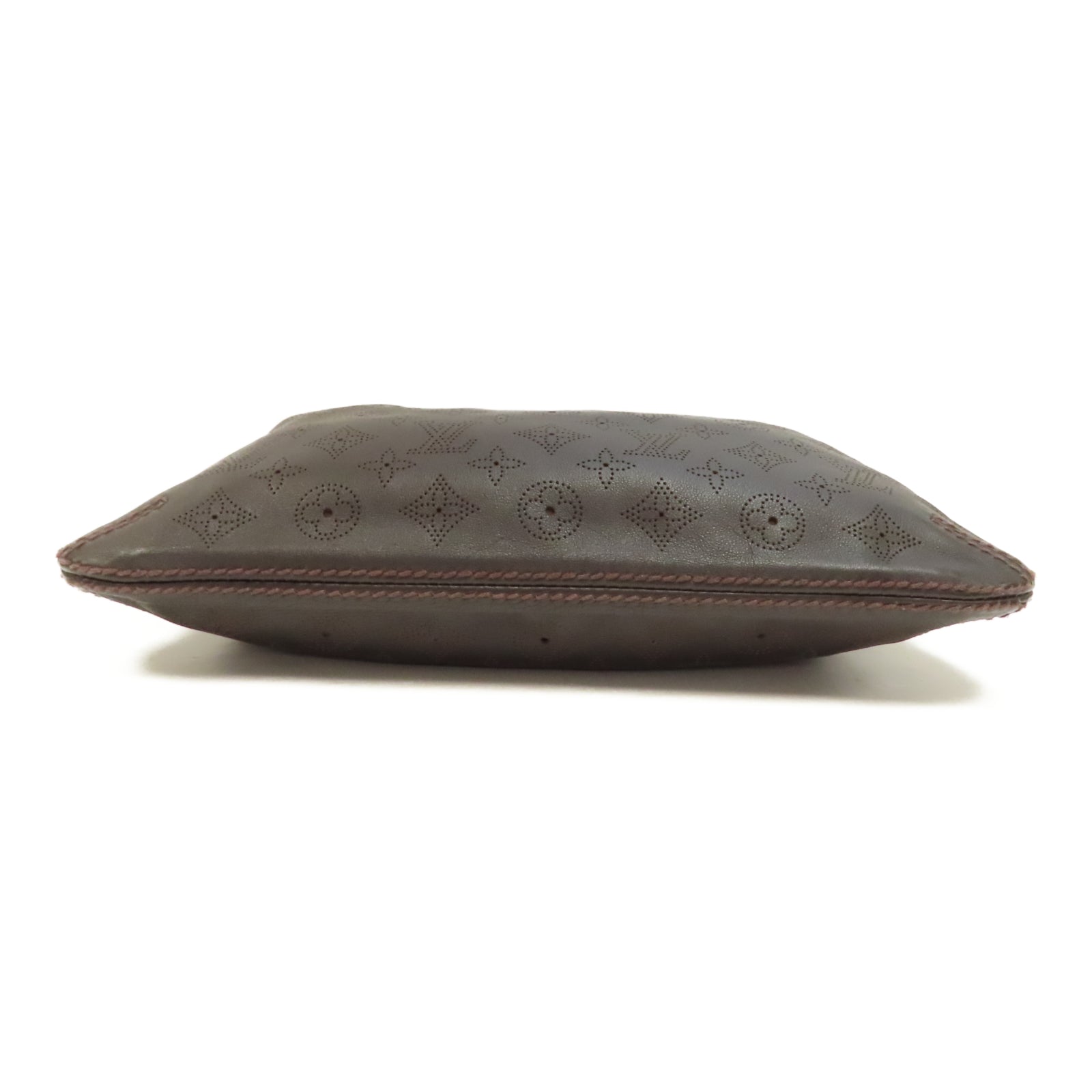 LOUIS VUITTON Monogram Mahina Pochette Onatah金扣肩背袋啡色