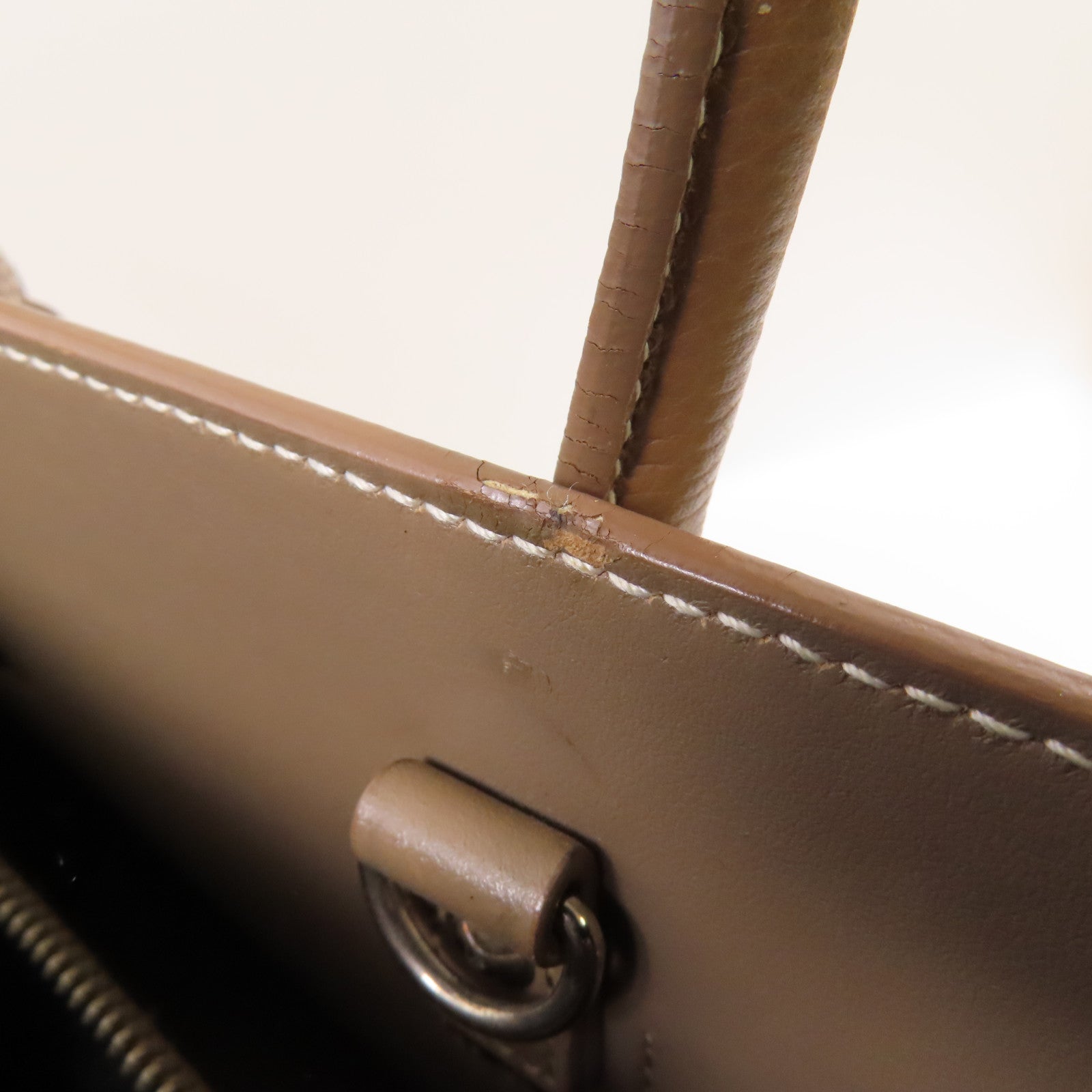 SAINT LAURENT 牛皮皮革Sac De Jour Baby銀扣手挽肩背兩用袋