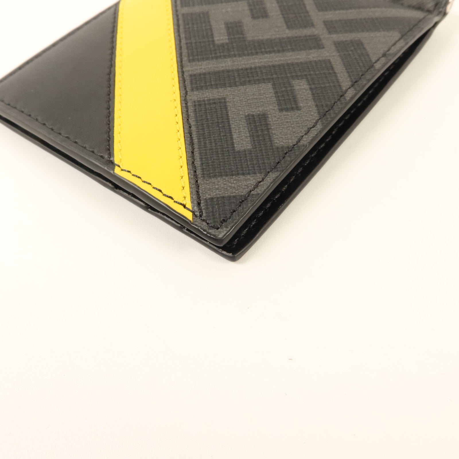 FENDI 塗層帆布Bifold Money Clip Wallet夾錢包