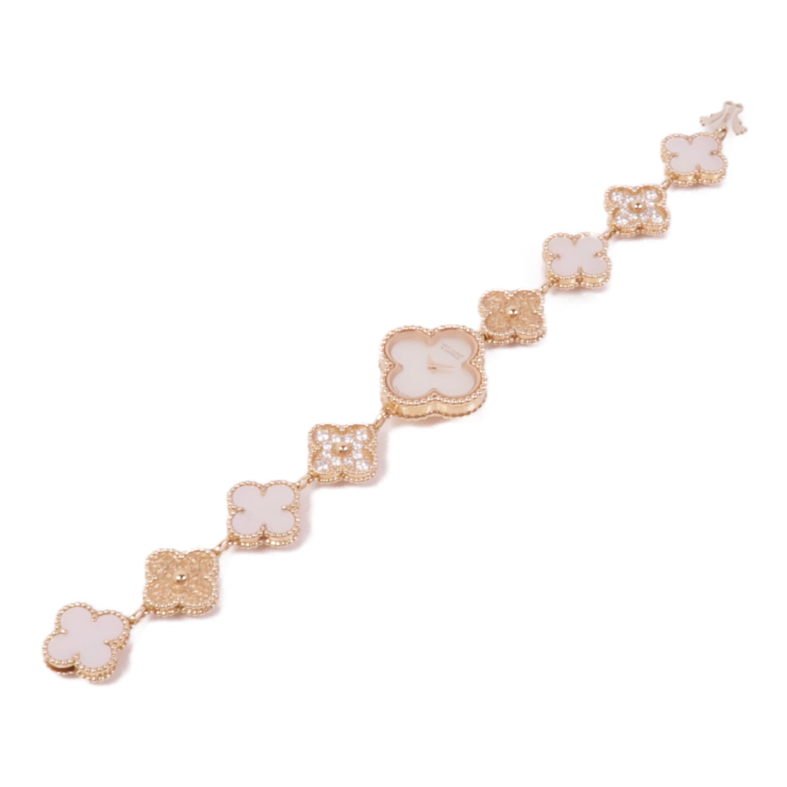 Van Cleef & Arpels Sweet Alhambra Diamond Watch VCARO8SG00