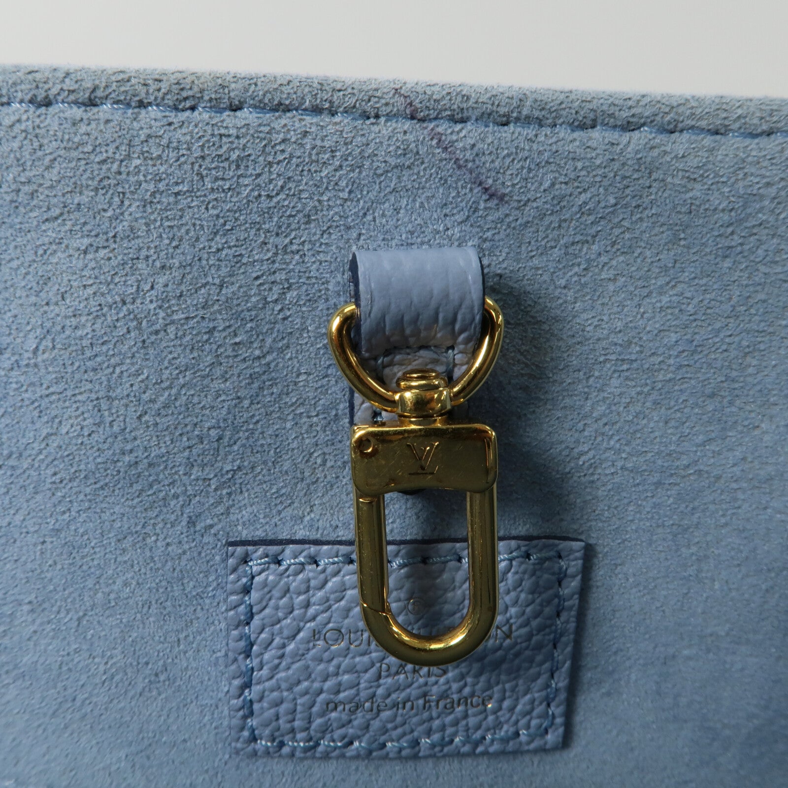 LOUIS VUITTON Monogram Empreinte On The Go MM手挽肩背兩用袋