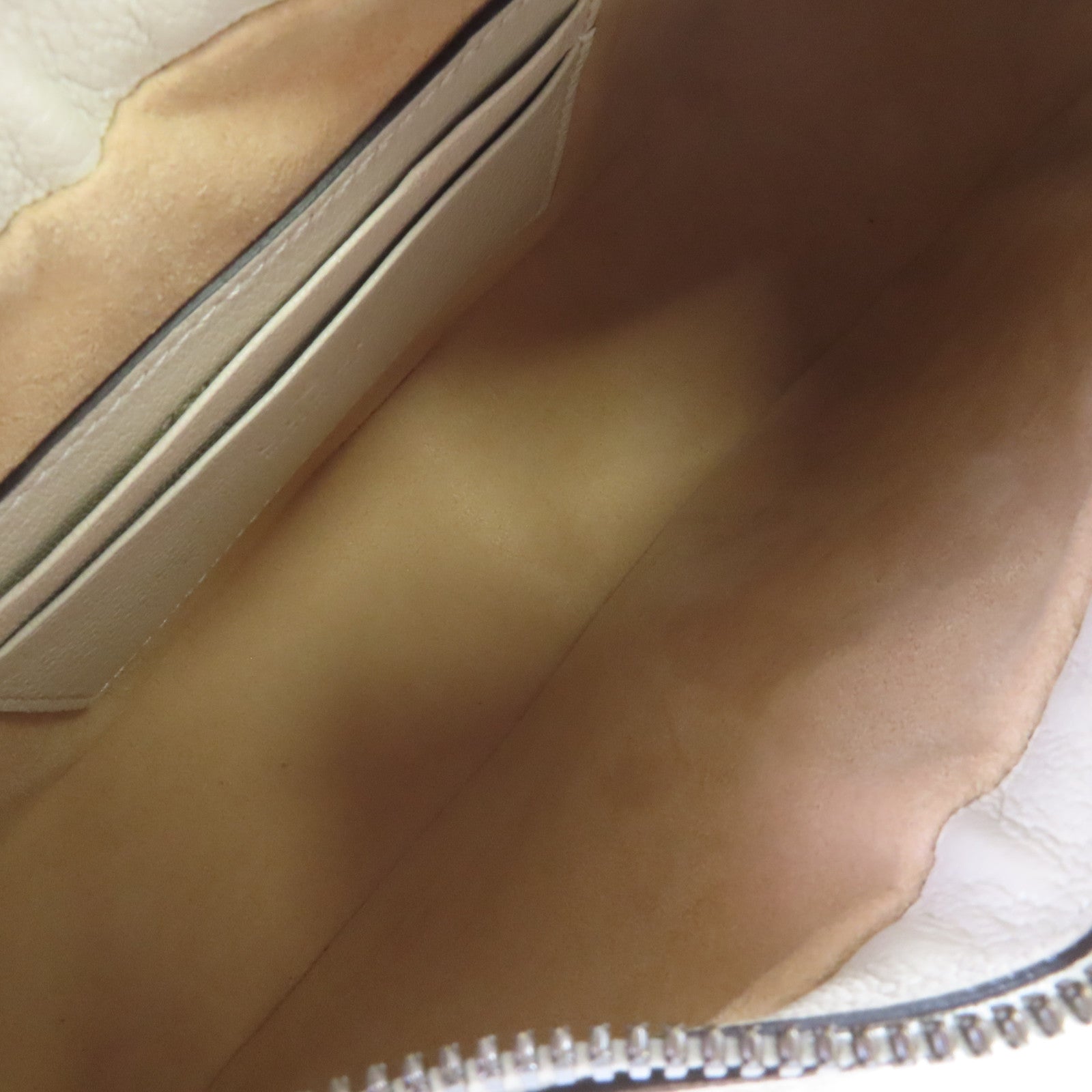 GUCCI 【激減優惠】牛皮皮革Aphrodite 2Way Shoulder Bag金扣鏈帶肩背袋米白色